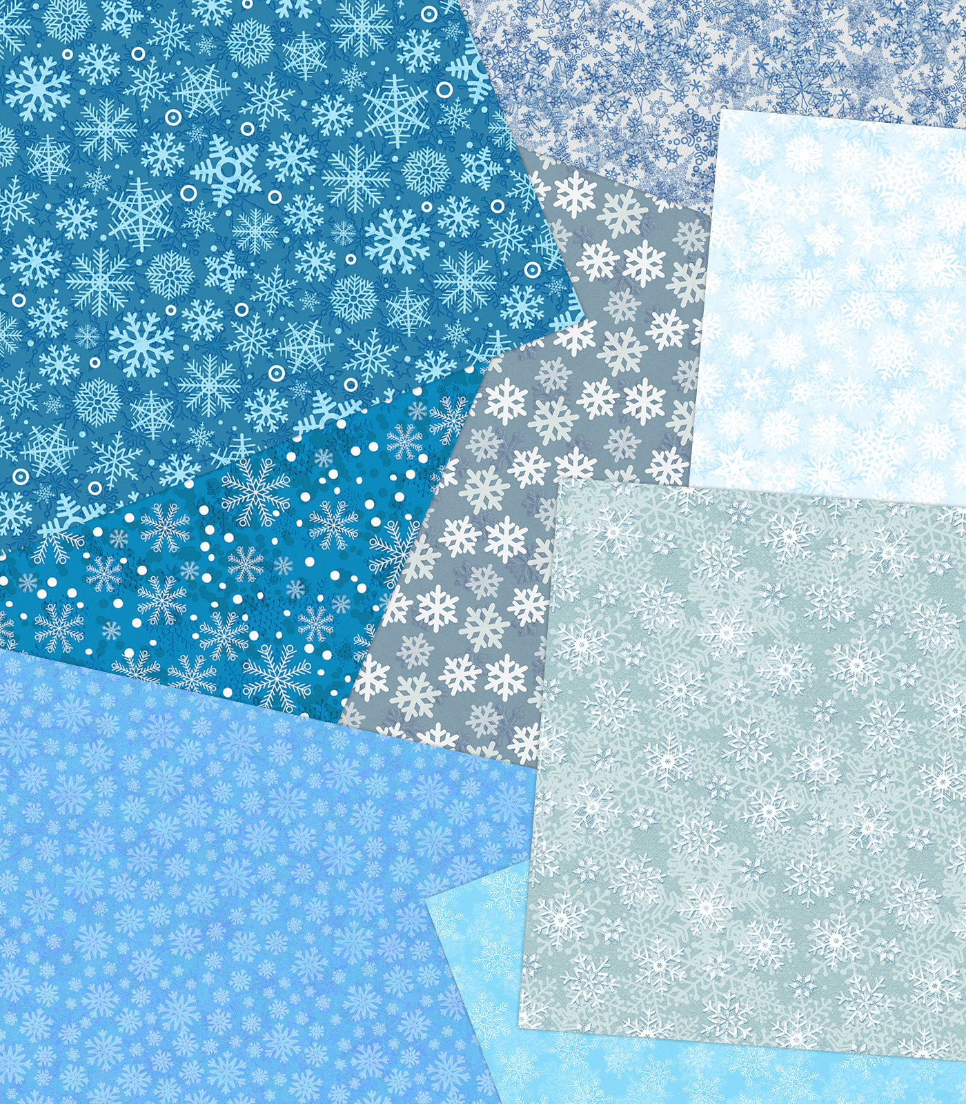 Digital Patterns - Snow by N/A