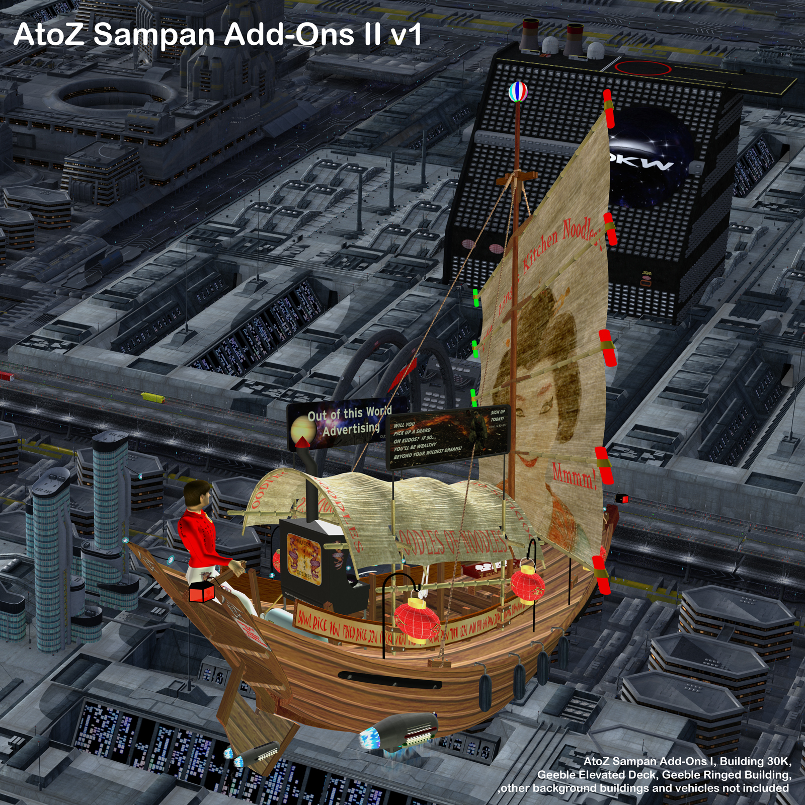 AtoZ Sampan Add-Ons II v1 by N/A