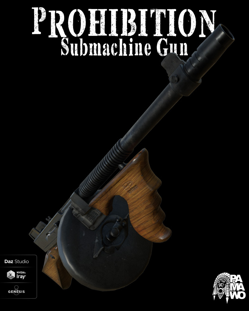 Prohibition Submachine Gun for DS by N/A