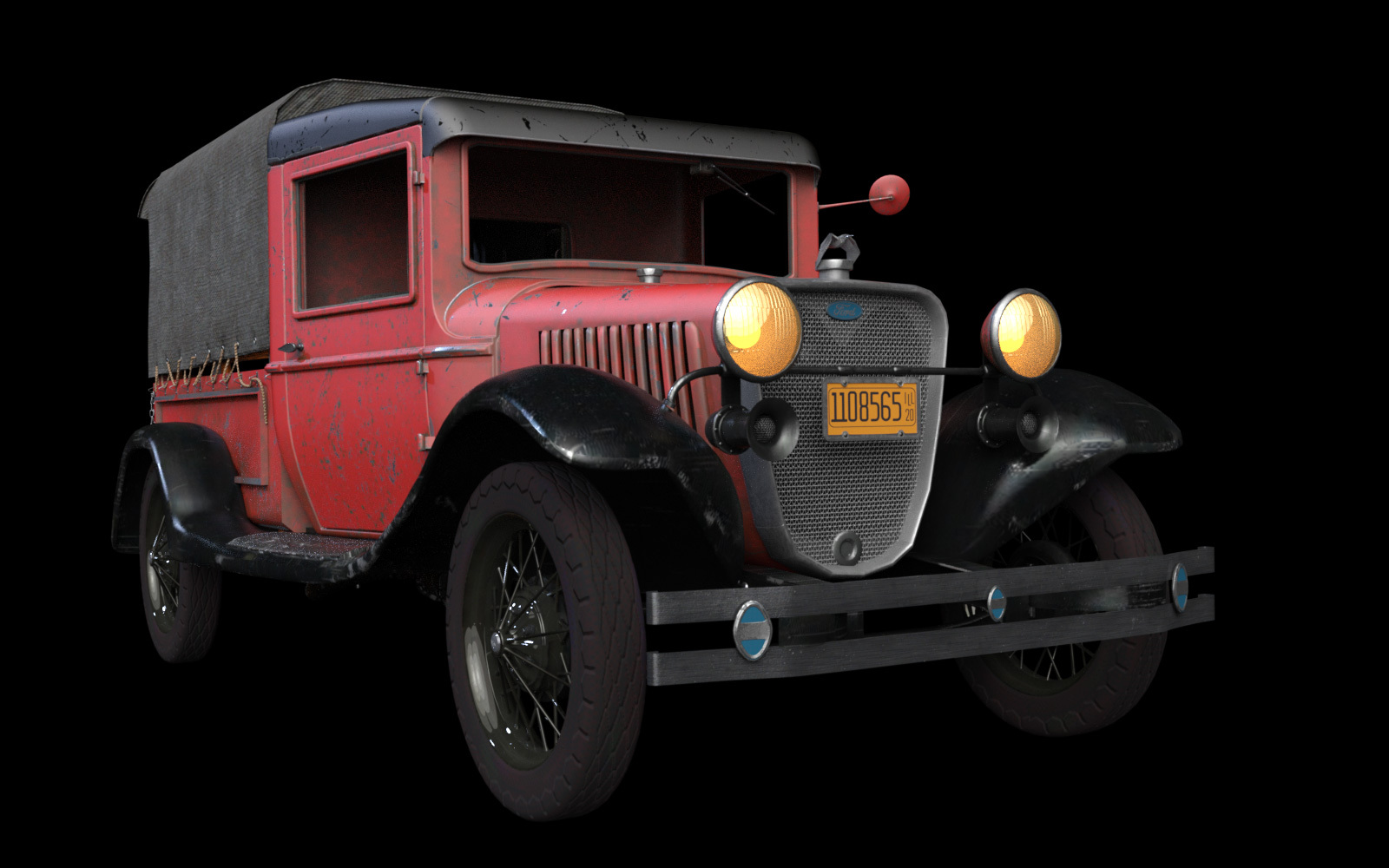 Prohibition Delivery Truck for DAZ Studio by N/A