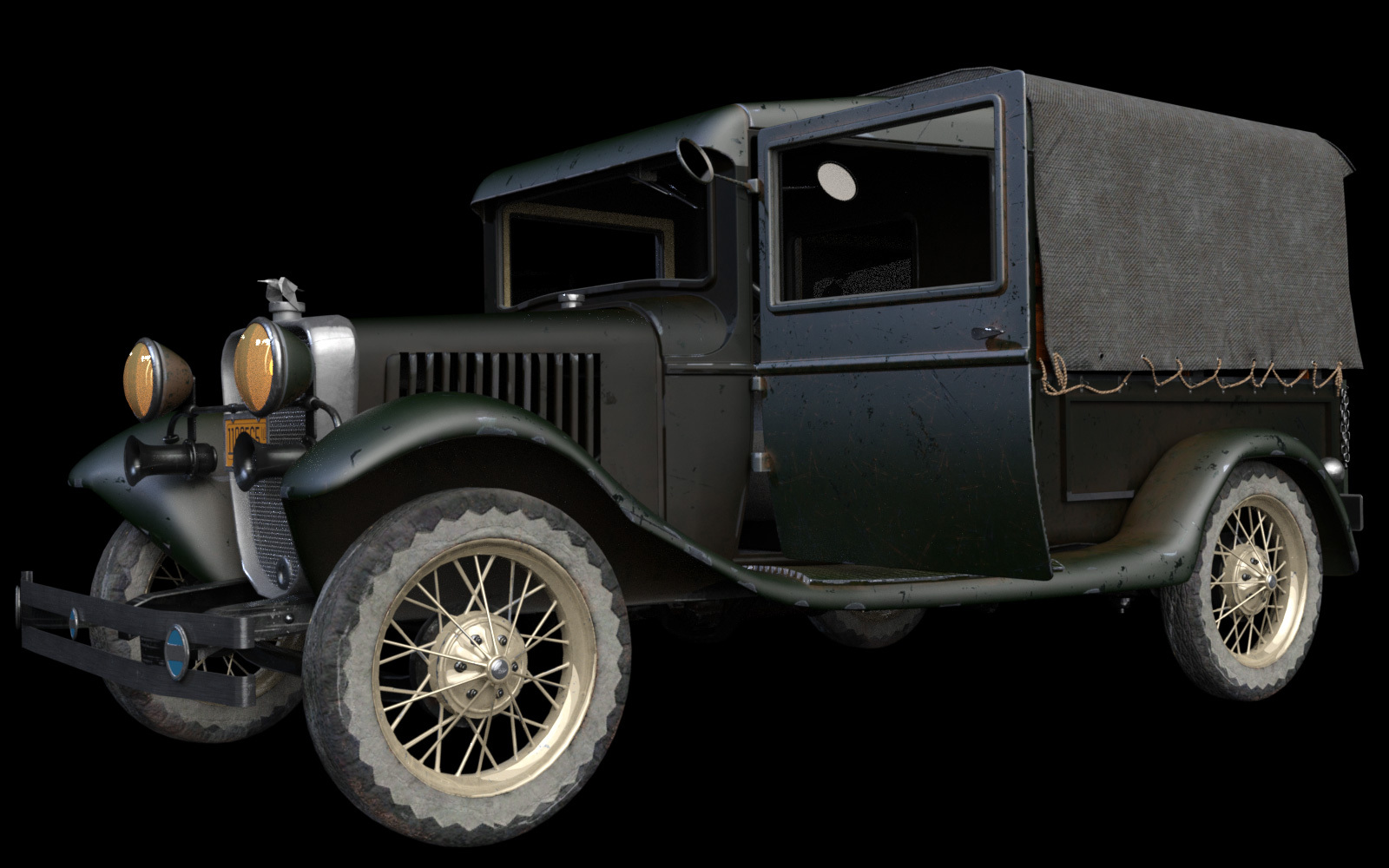 Prohibition Delivery Truck for DAZ Studio by N/A