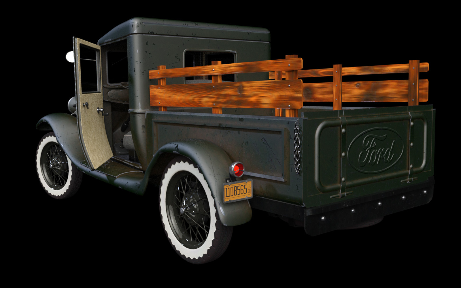 Prohibition Delivery Truck for DAZ Studio by N/A