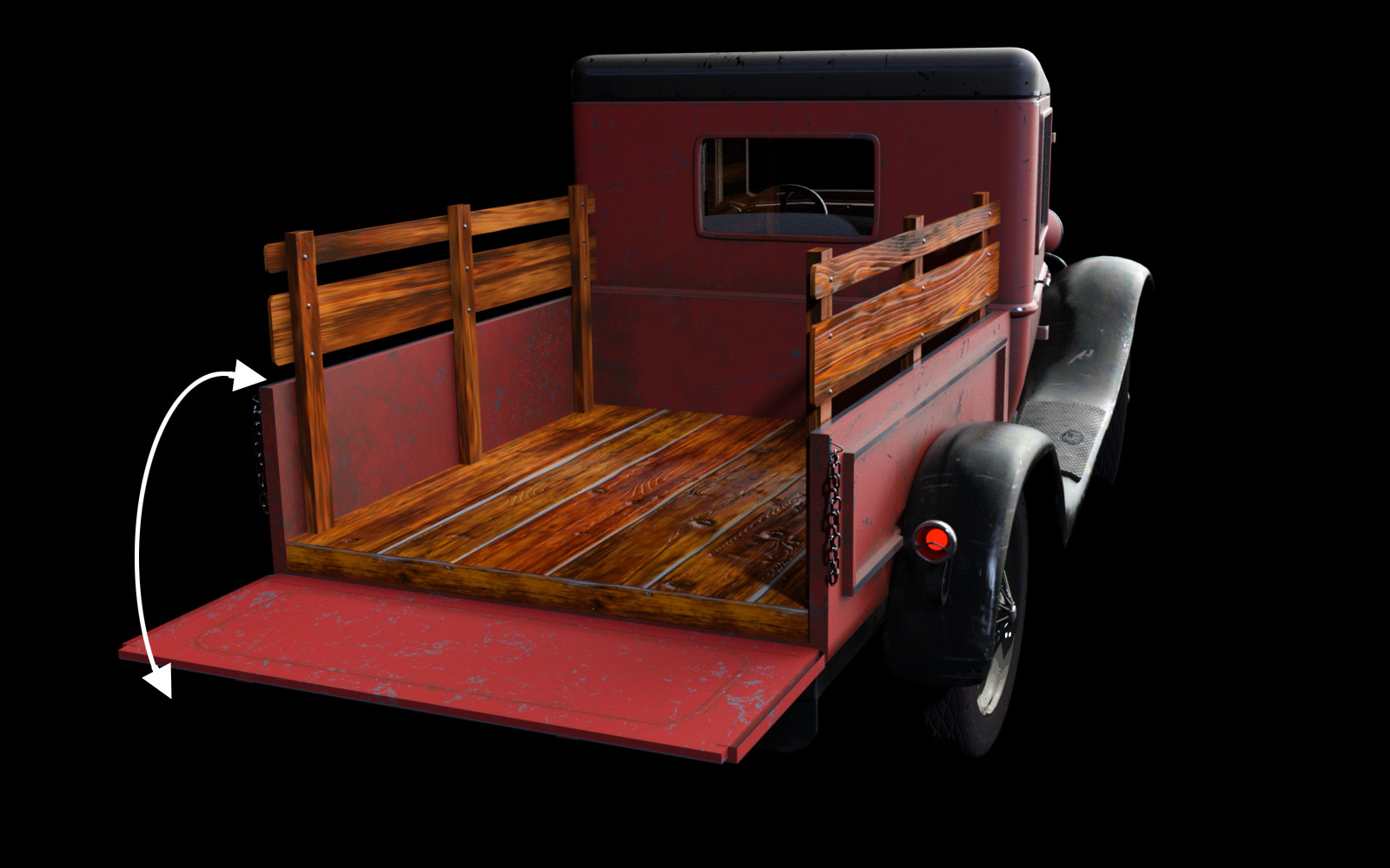Prohibition Delivery Truck for DAZ Studio by N/A