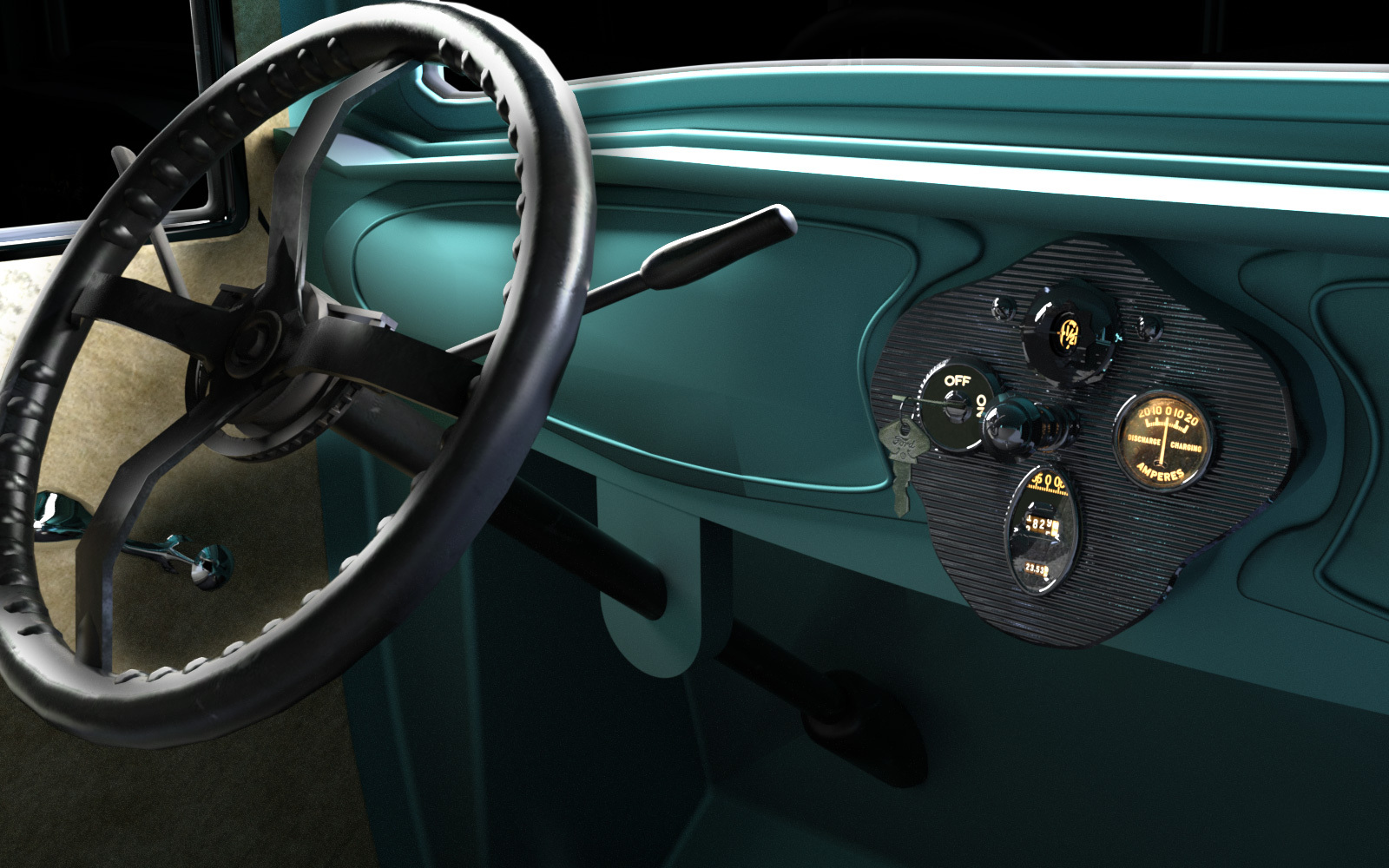 Prohibition Delivery Truck for DAZ Studio by N/A