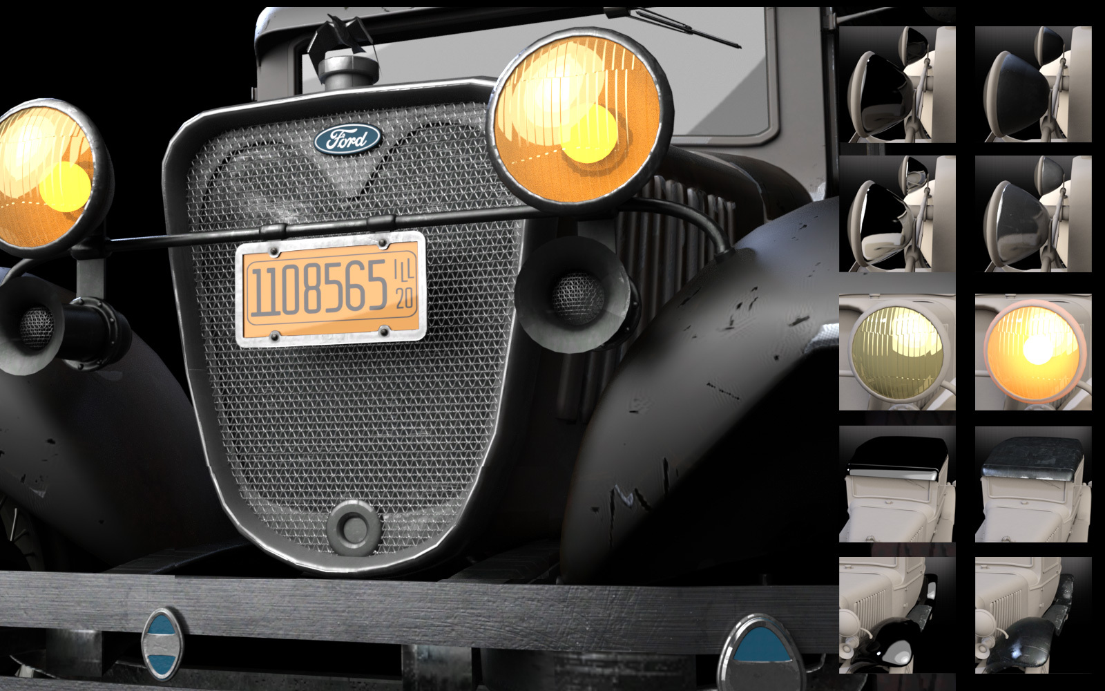 Prohibition Delivery Truck for DAZ Studio by N/A