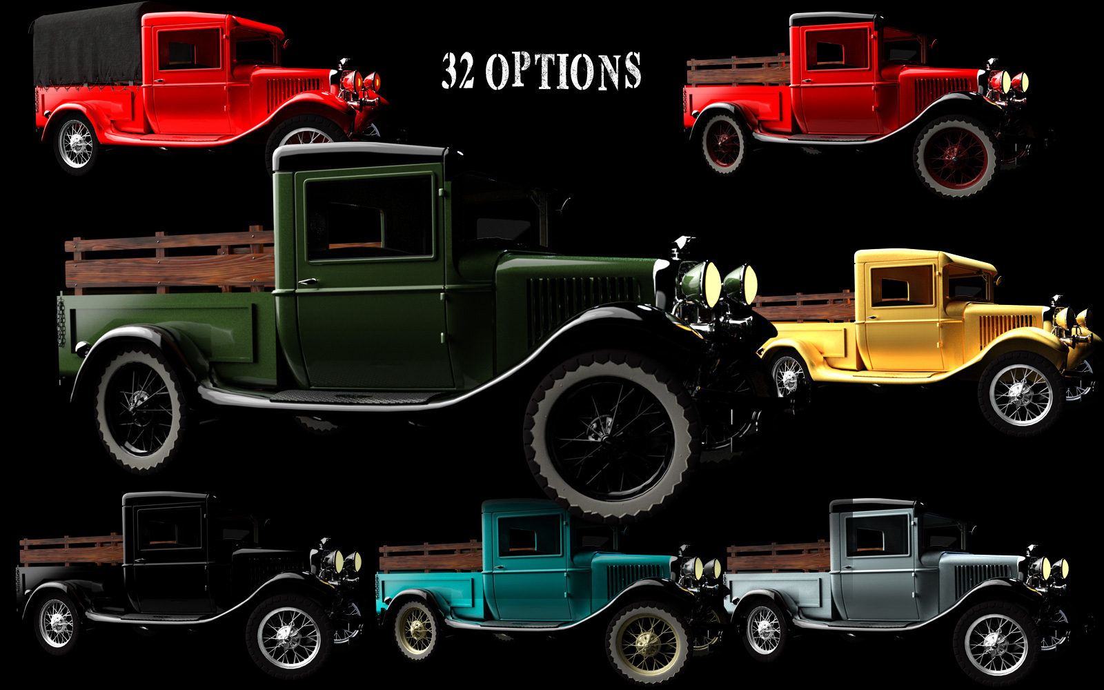 Prohibition Delivery Truck for DAZ Studio by N/A