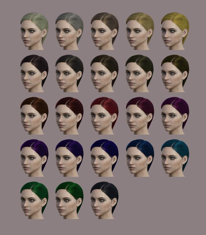 NG Hair for Genesis 8 Female by N/A