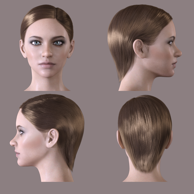 NG Hair for Genesis 8 Female by N/A