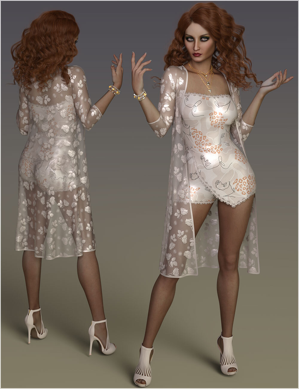 Stylish for dForce Libby Holiday Dress by N/A