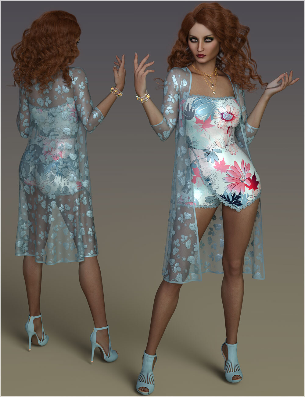 Stylish for dForce Libby Holiday Dress by N/A