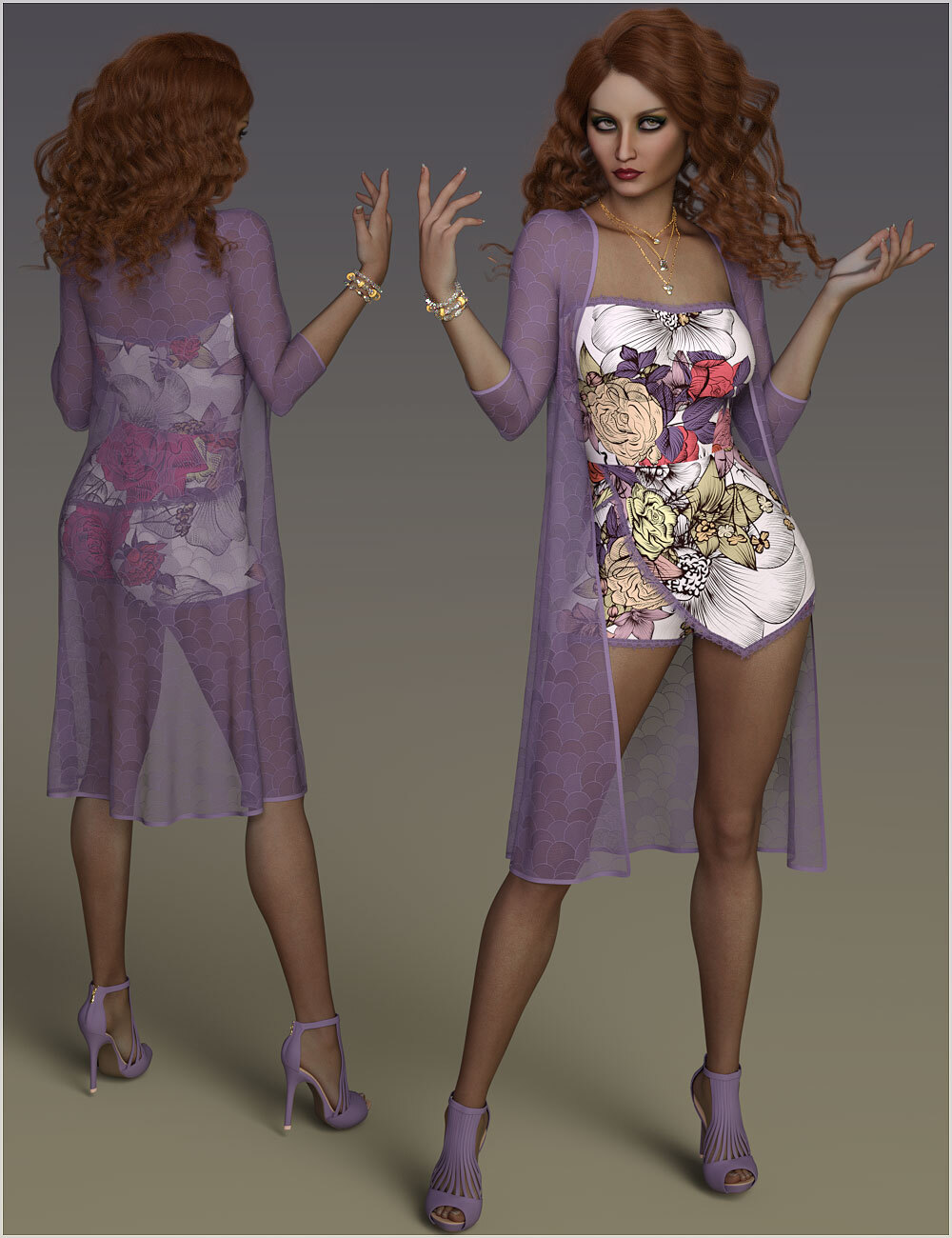 Stylish for dForce Libby Holiday Dress by N/A