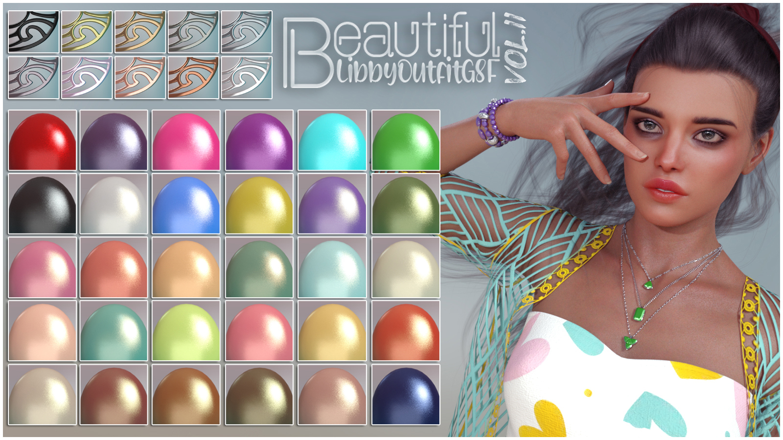 Beautiful Libby Outfit G8F vol II by N/A