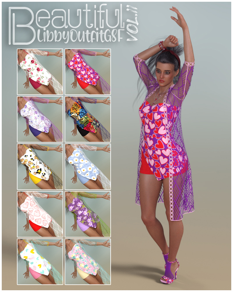 Beautiful Libby Outfit G8F vol II by N/A