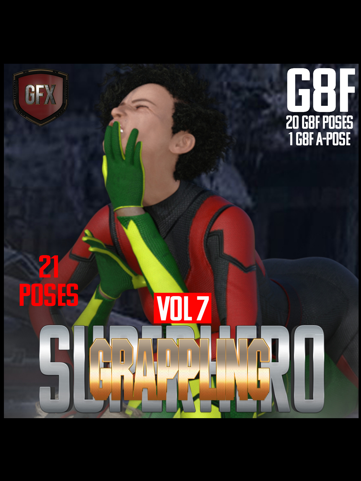 SuperHero Grappling Bundle 2 for G8F by N/A
