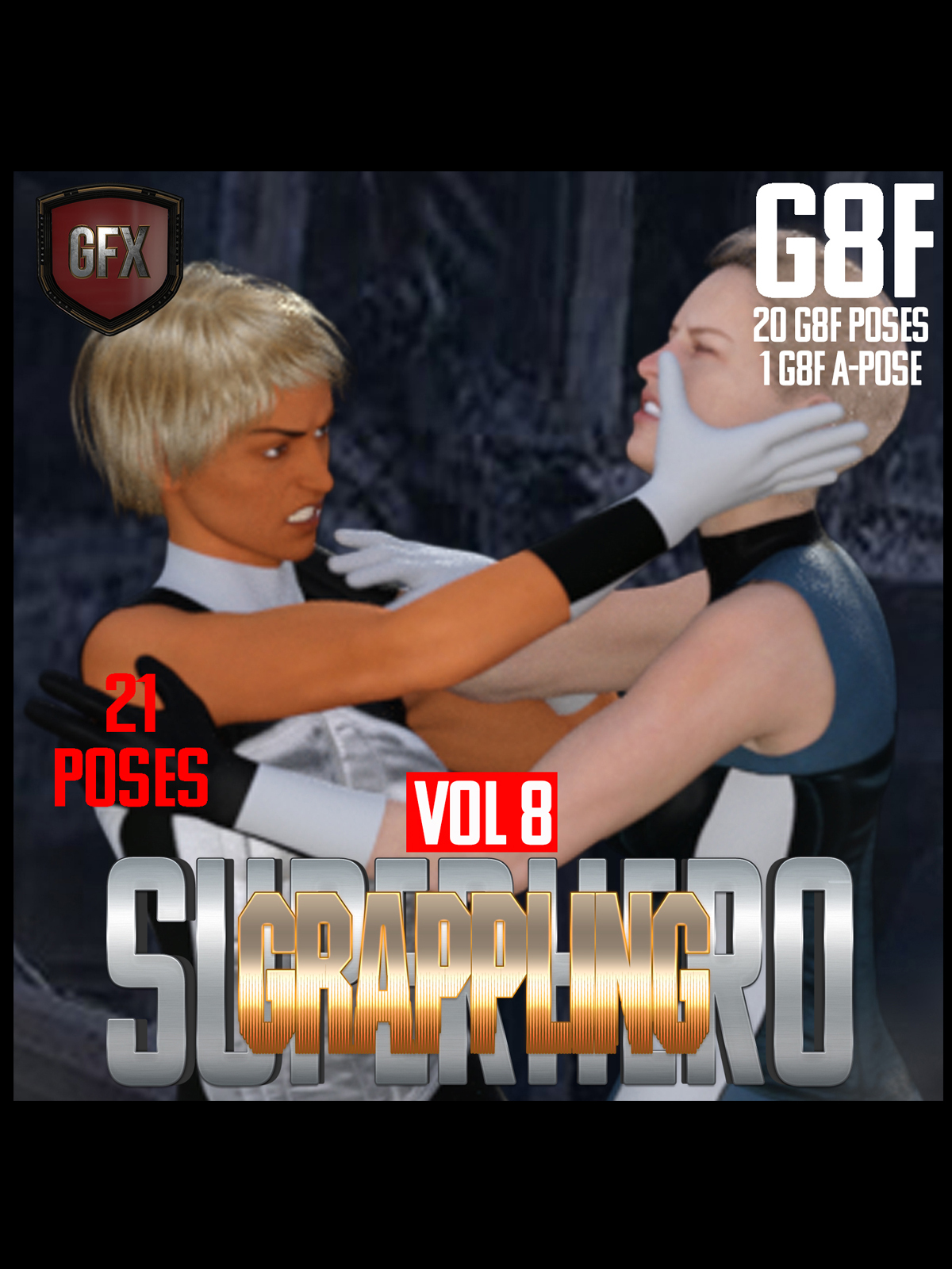 SuperHero Grappling Bundle 2 for G8F by N/A