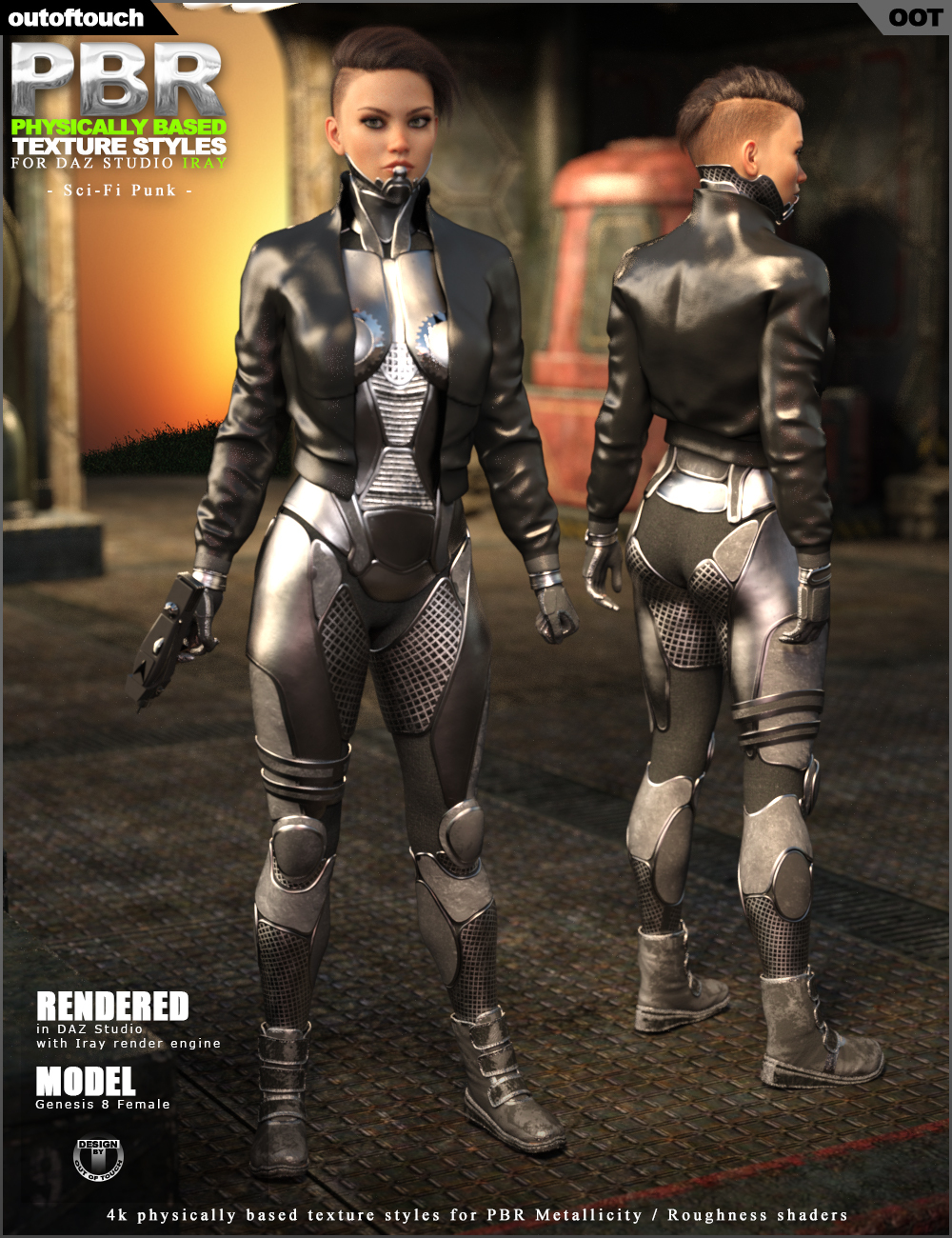 OOT PBR Texture Styles for Sci-Fi Punk by N/A