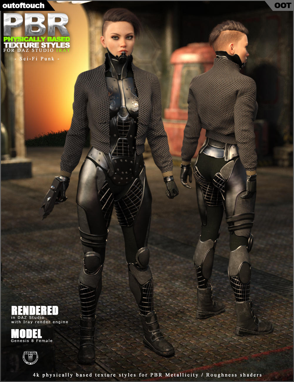 OOT PBR Texture Styles for Sci-Fi Punk by N/A