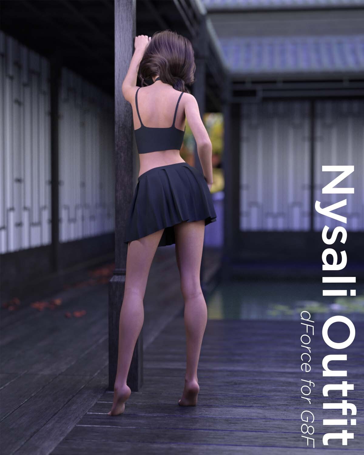 dForce Nysali Outfit for G8F by N/A