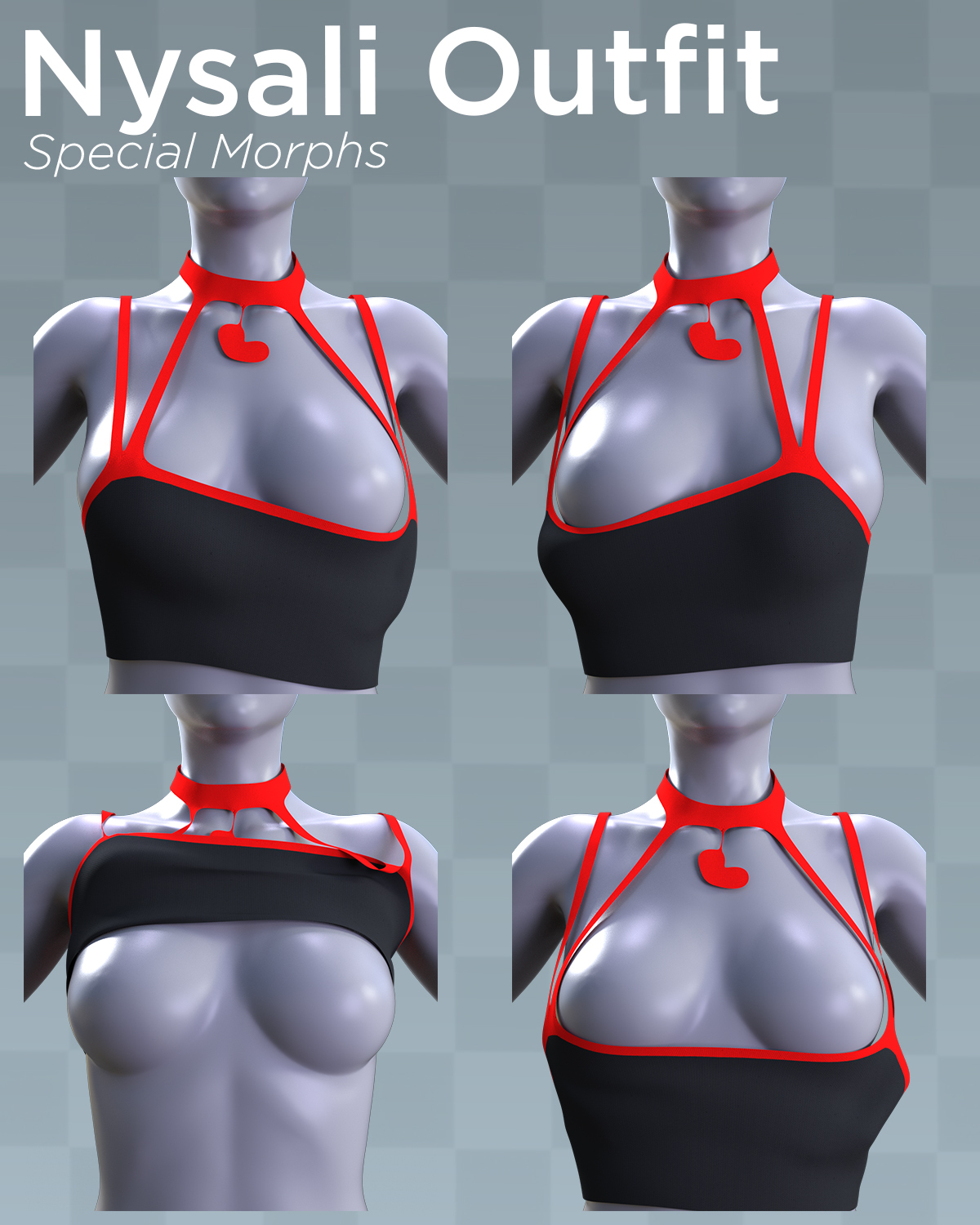 dForce Nysali Outfit for G8F by N/A