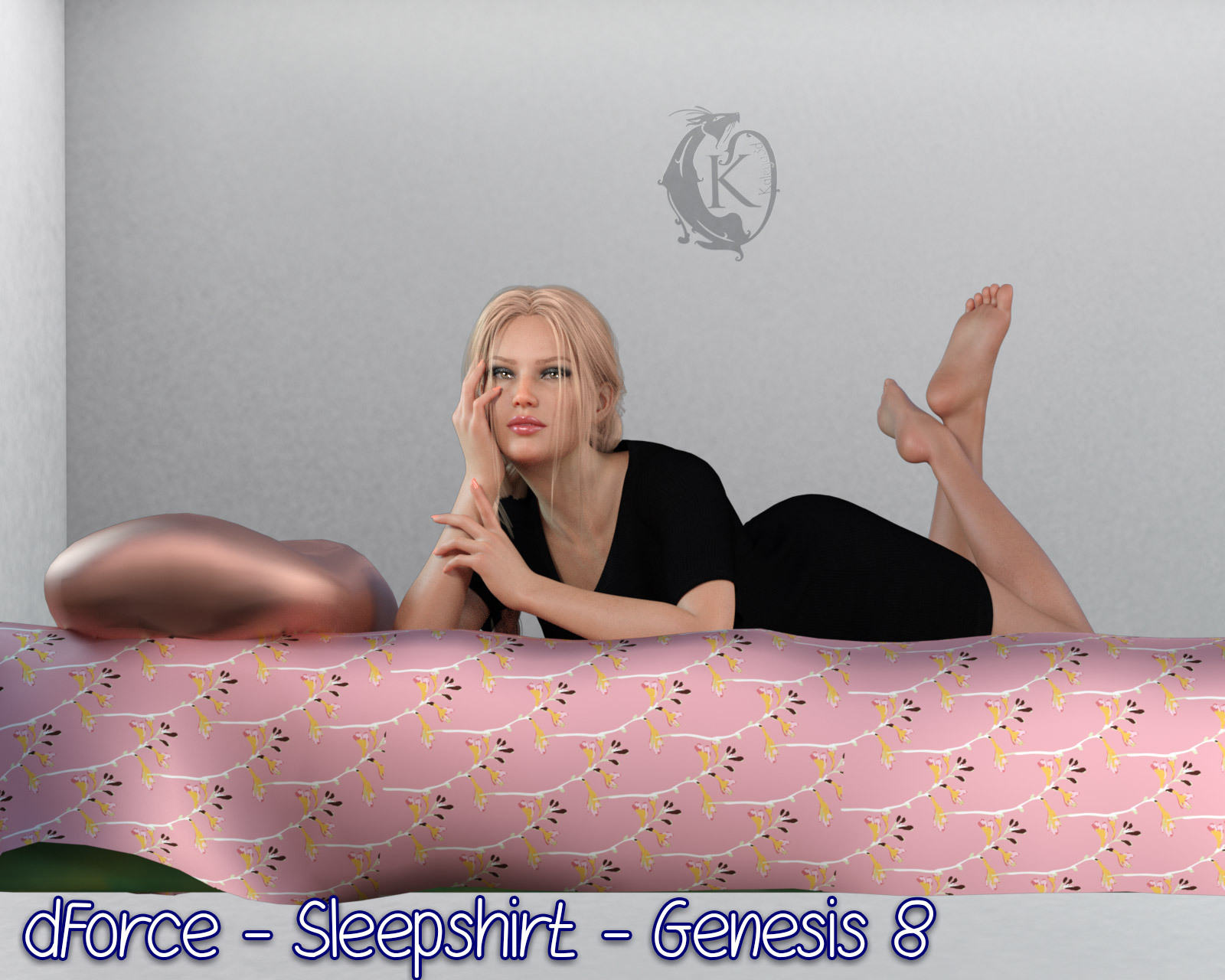 dForce - Sleepshirt - Genesis 8 by N/A