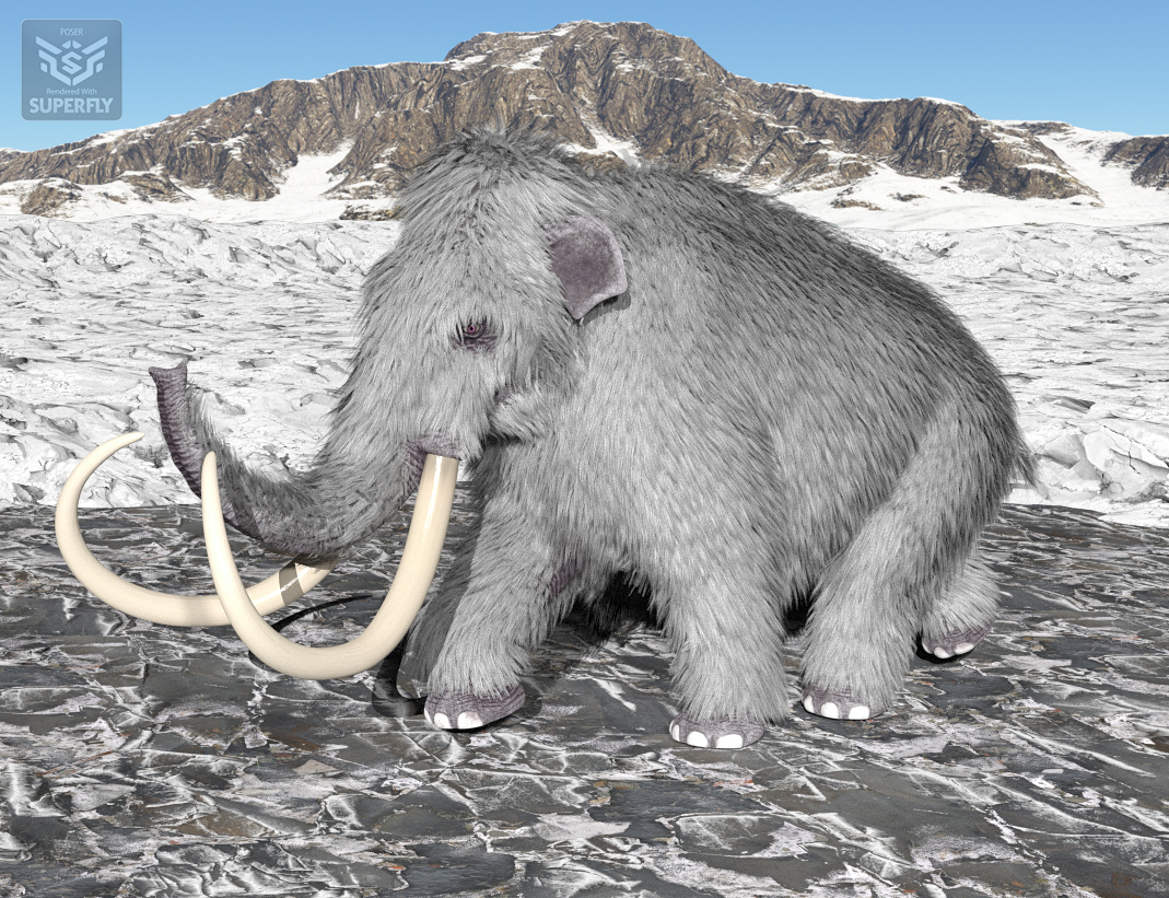 Woolly Mammoth for Poser by N/A