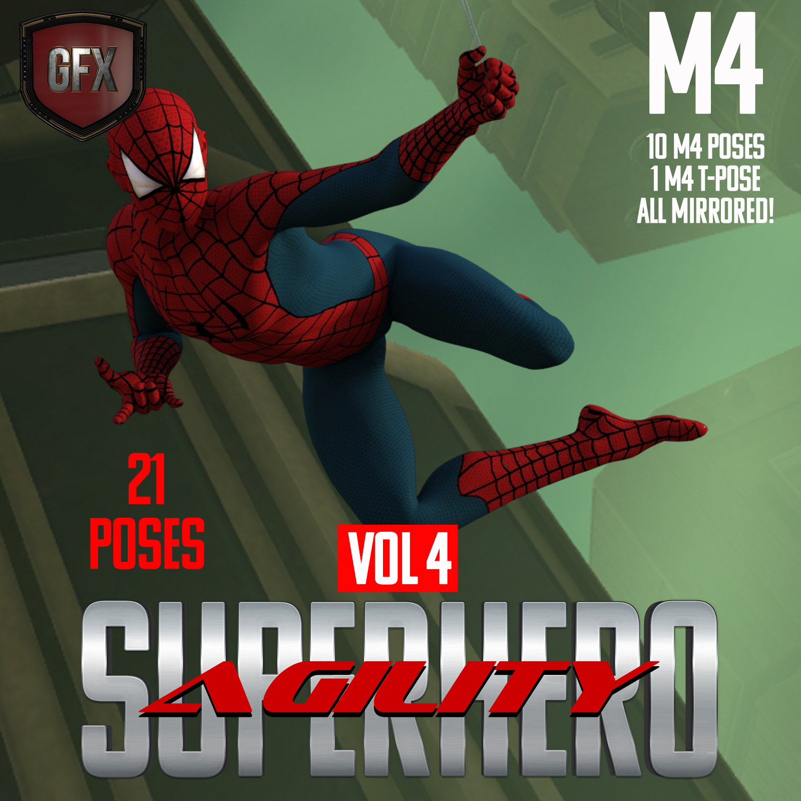 SuperHero Agility for M4 Volume 4 by N/A