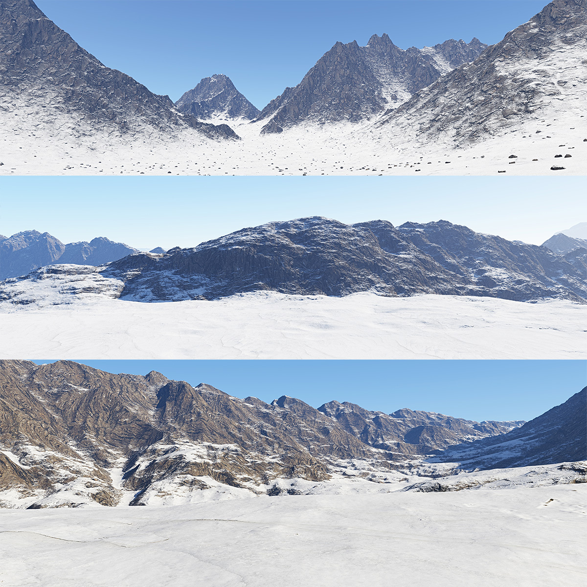 Ice Age Backgrounds by N/A