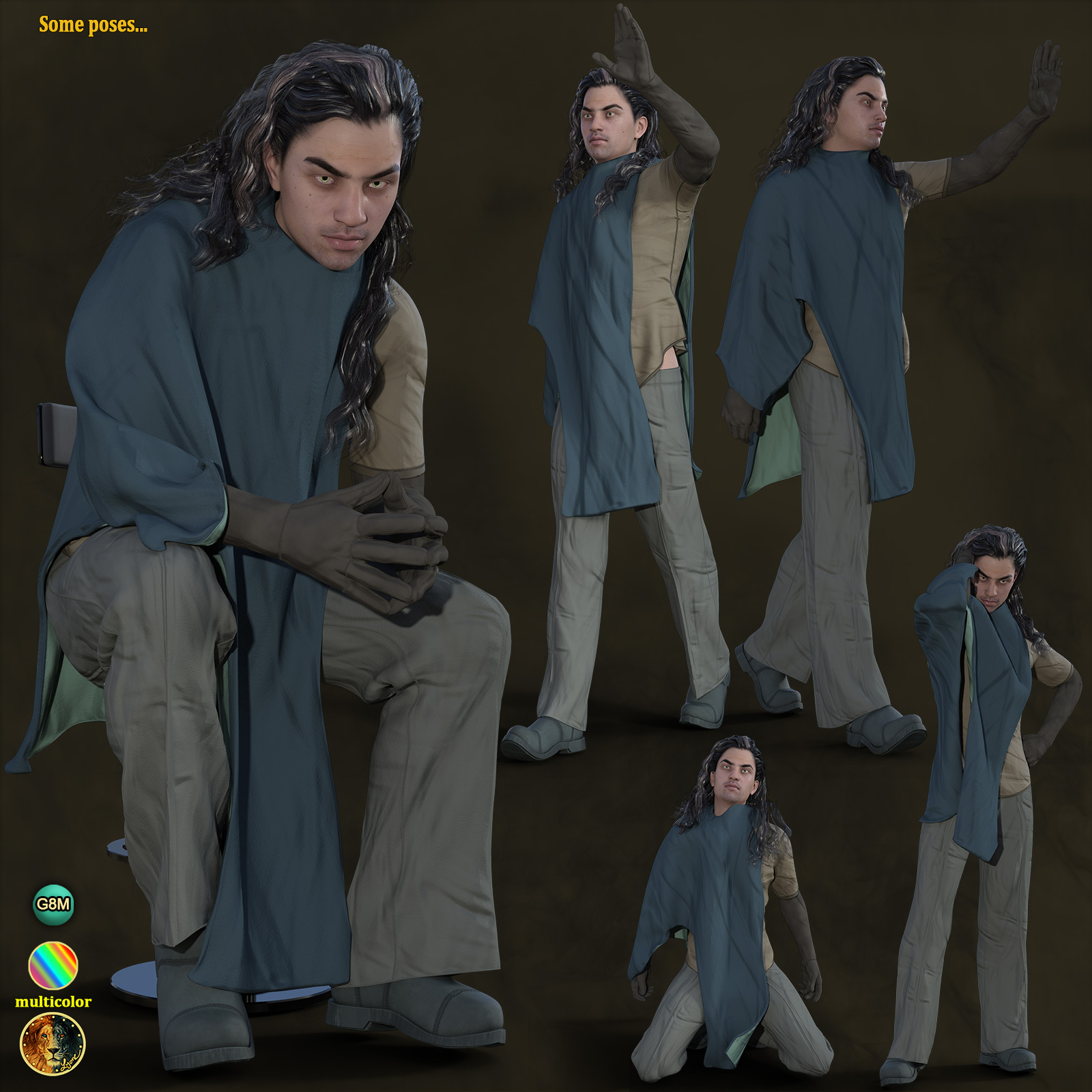 dForce Nelan Outfit for G8M by N/A