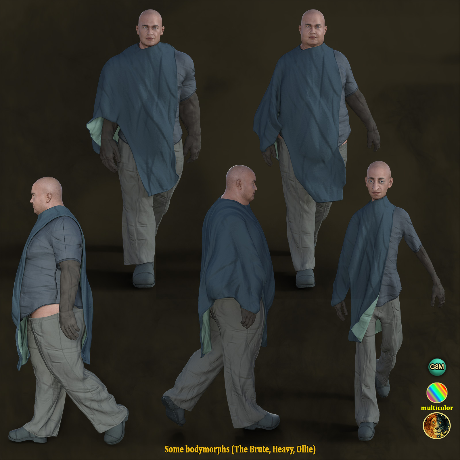 dForce Nelan Outfit for G8M by N/A