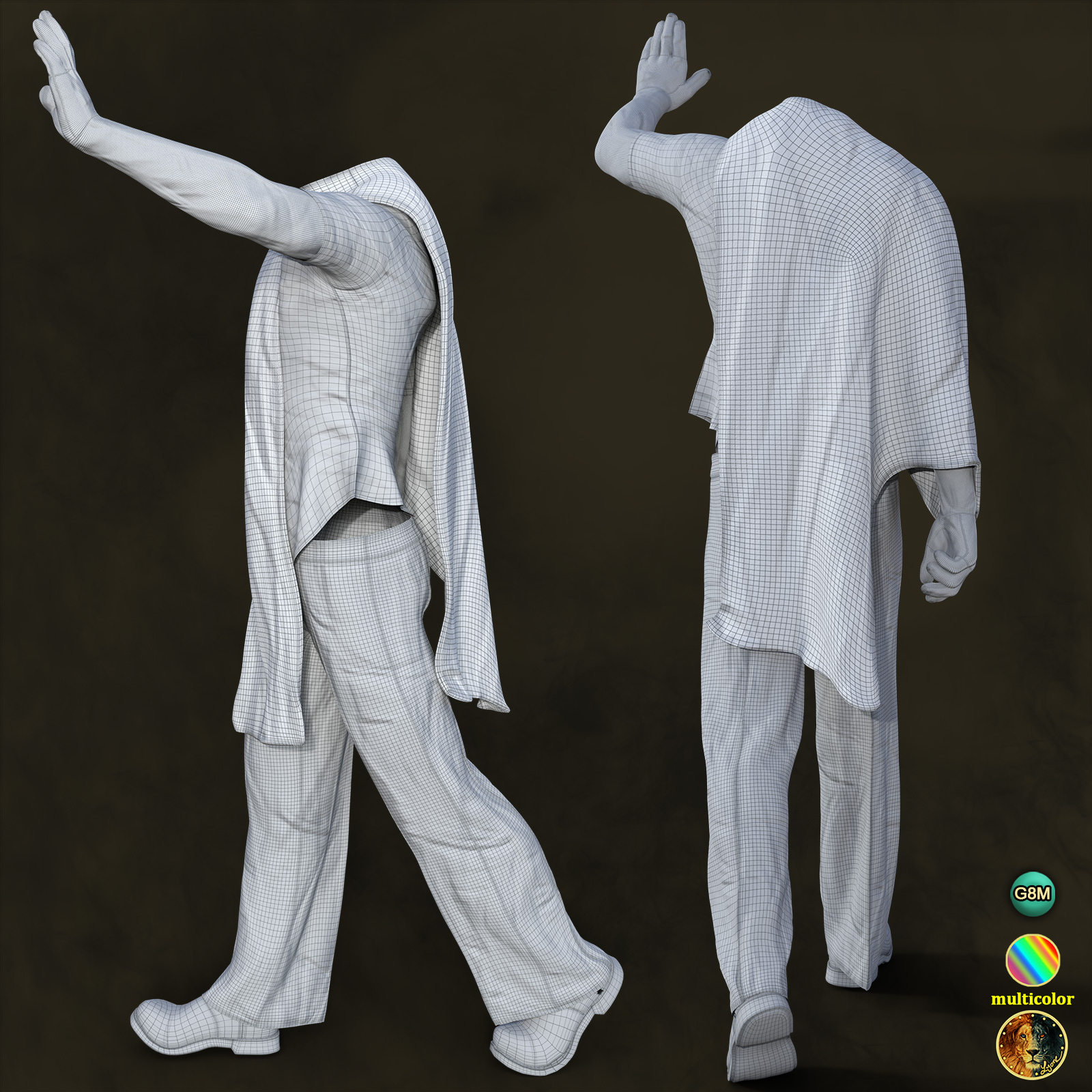 dForce Nelan Outfit for G8M by N/A