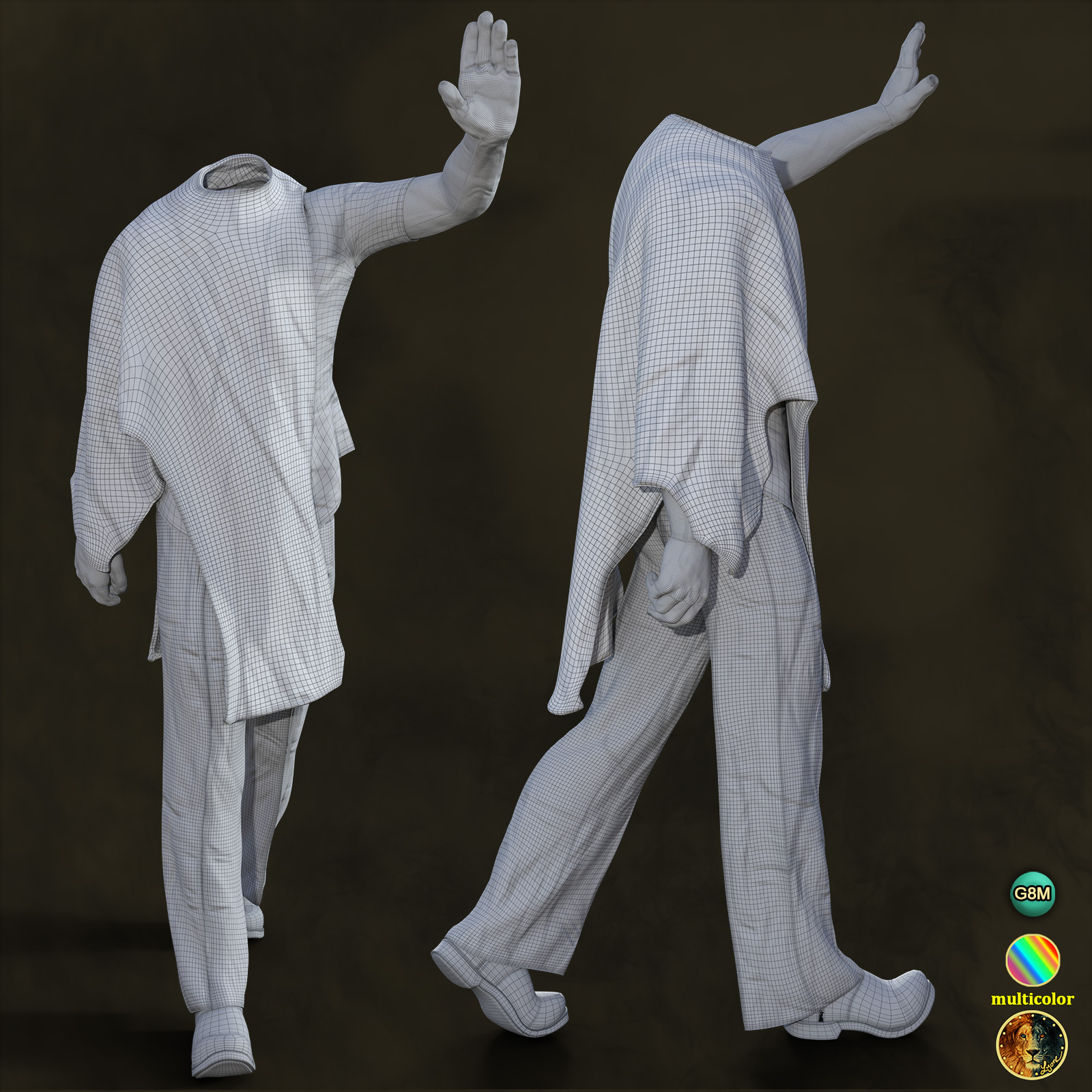 dForce Nelan Outfit for G8M by N/A