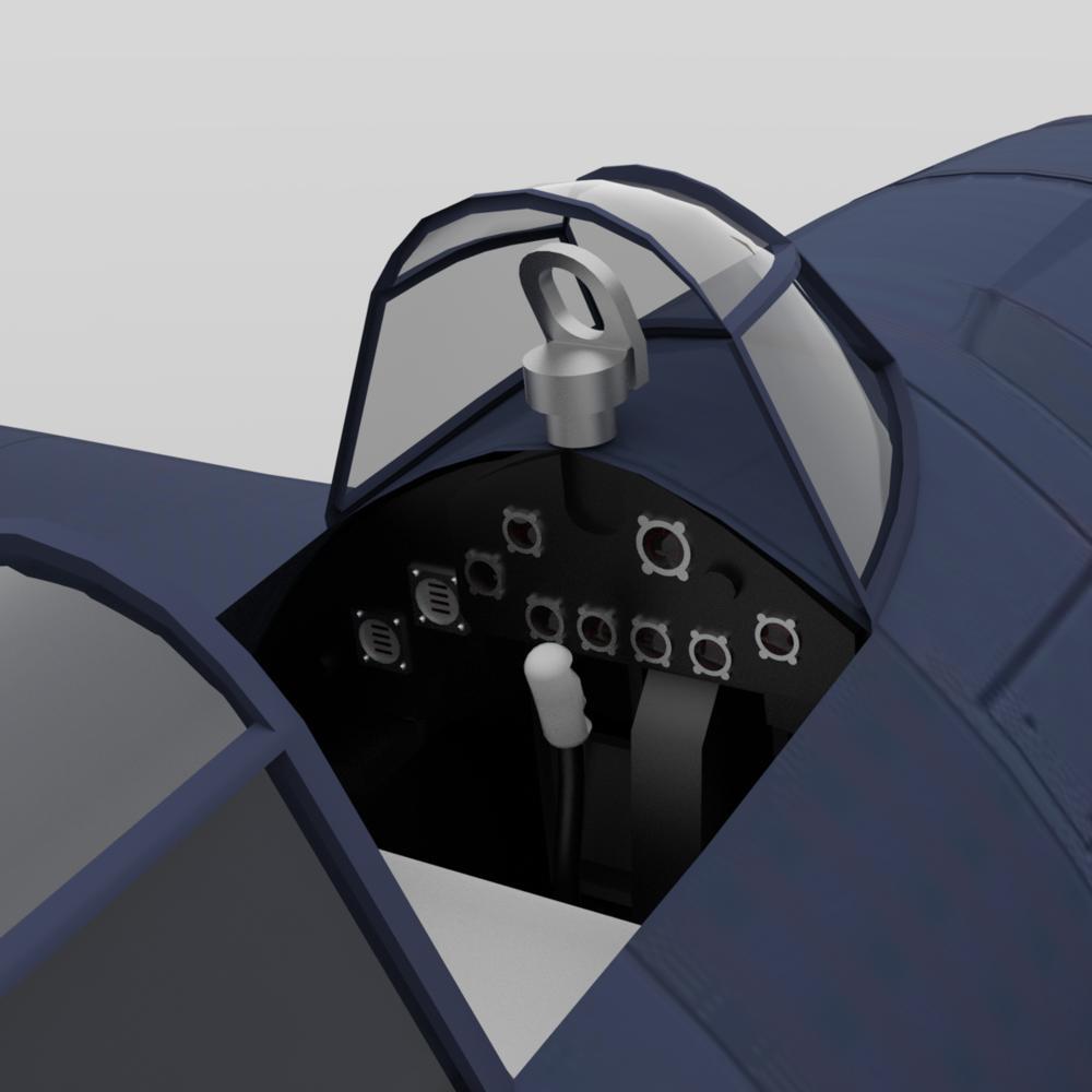 Grumman F4F 4 Wildcat for DAZ Studio by N/A