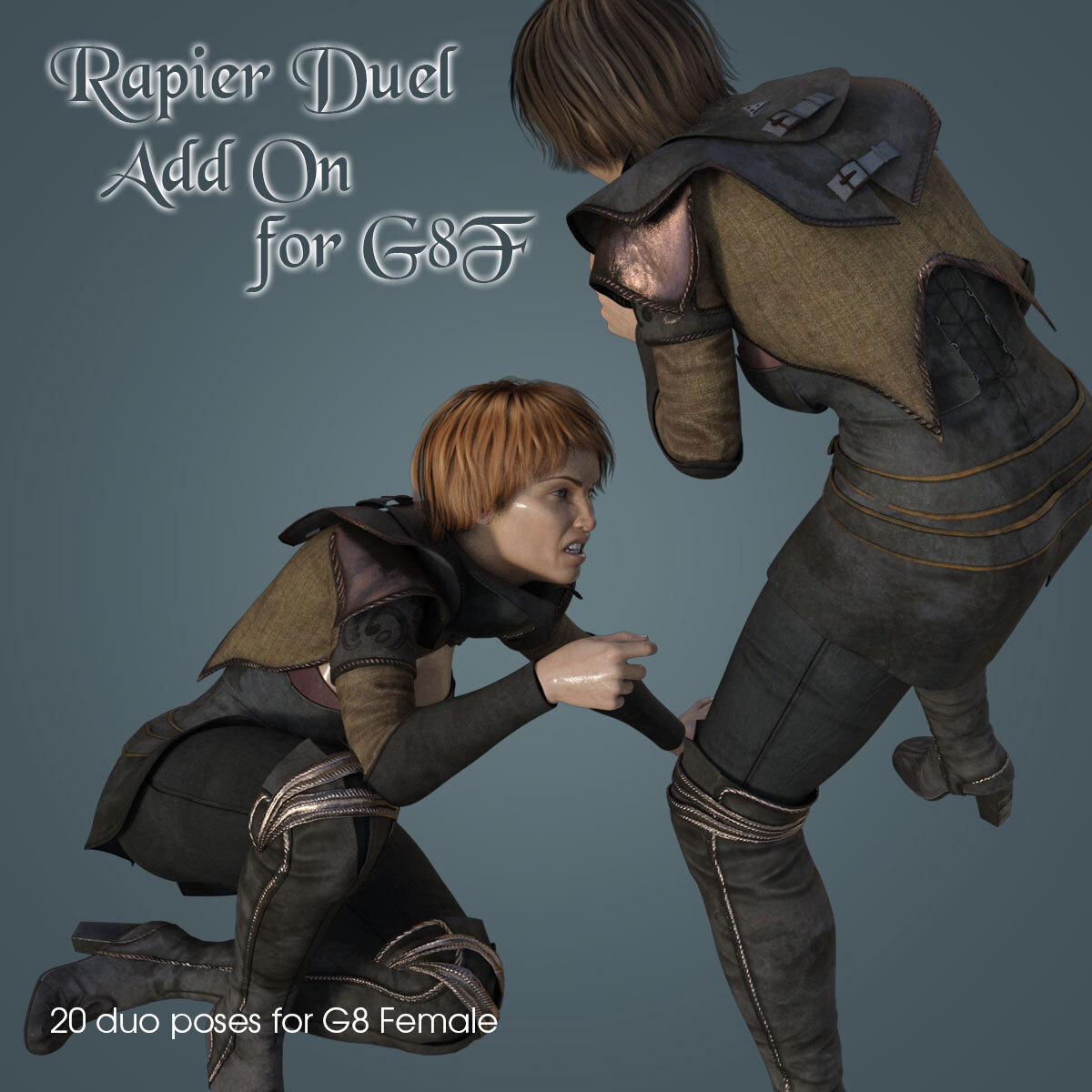 RAPIER DUEL Add On for Genesis 8 Female by N/A