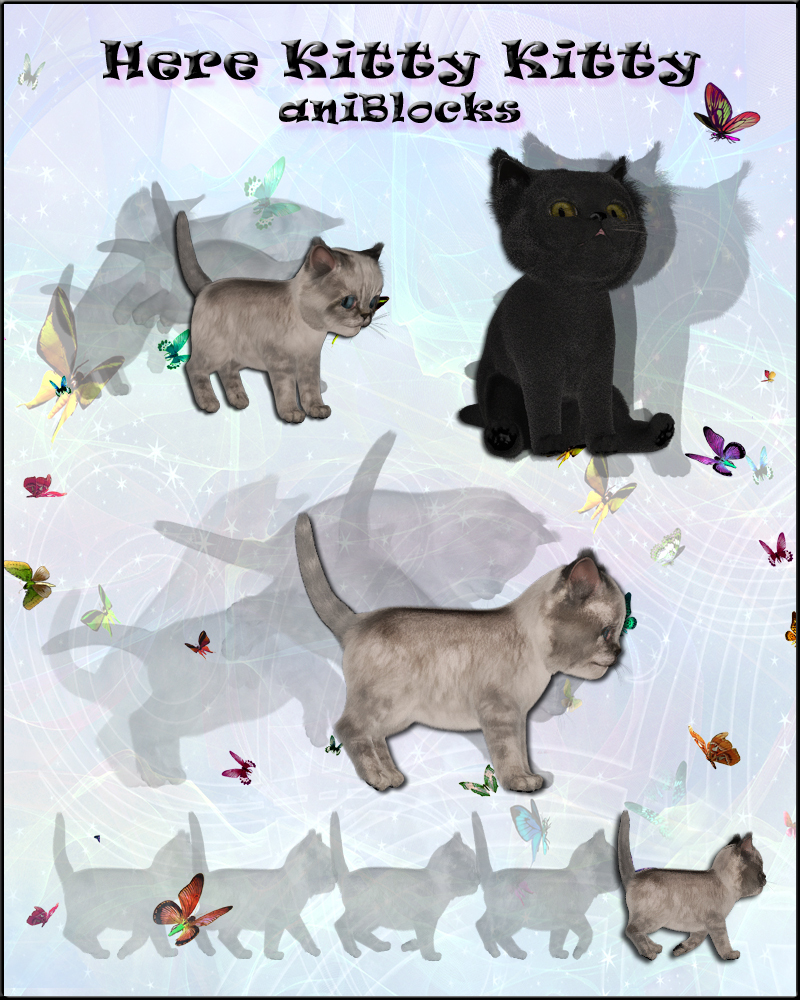 Here Kitty Kitty for Moshi by N/A