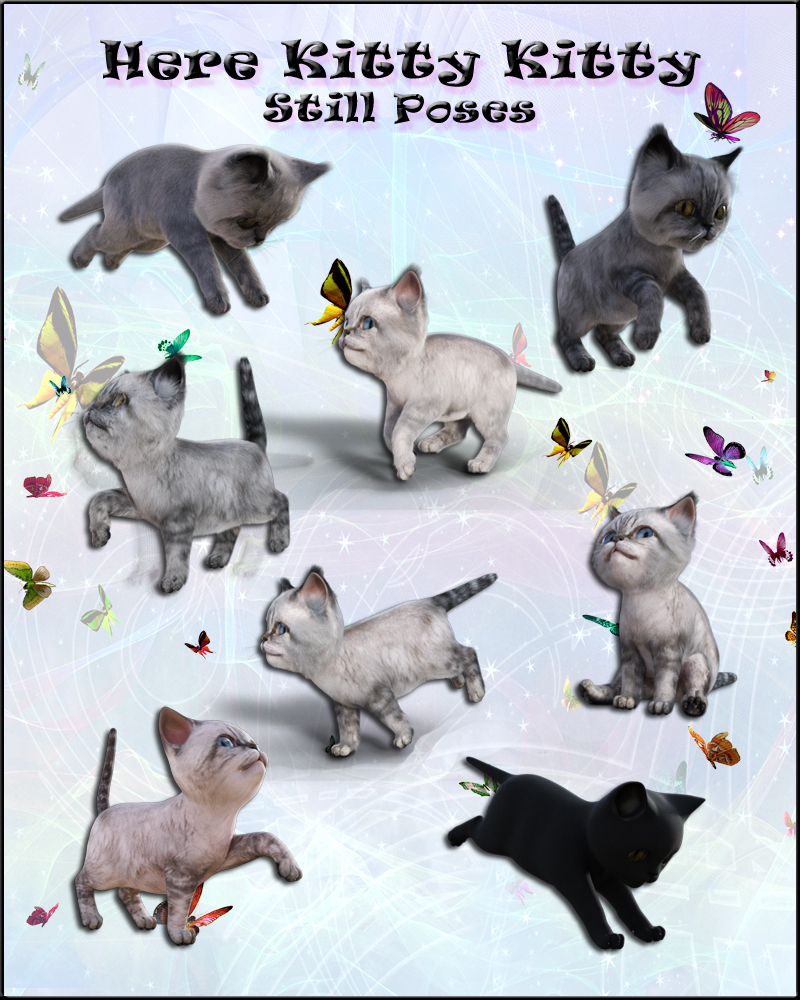 Here Kitty Kitty for Moshi by N/A