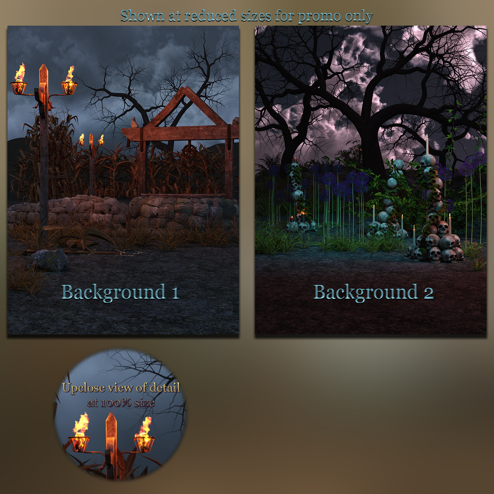 FB Gothic Dreams Backgrounds 2 by N/A