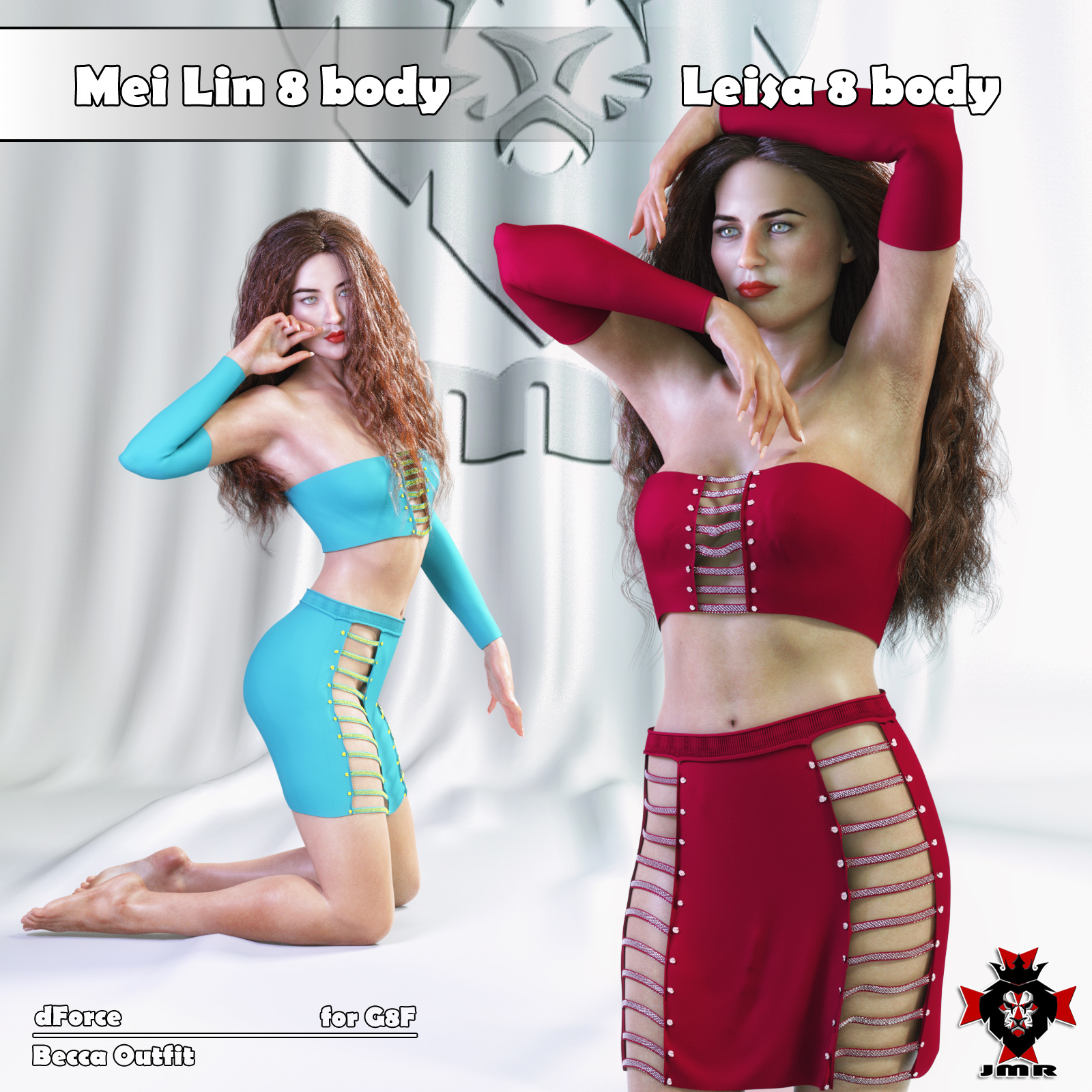 JMR dForce Becca Outfit for G8F by N/A