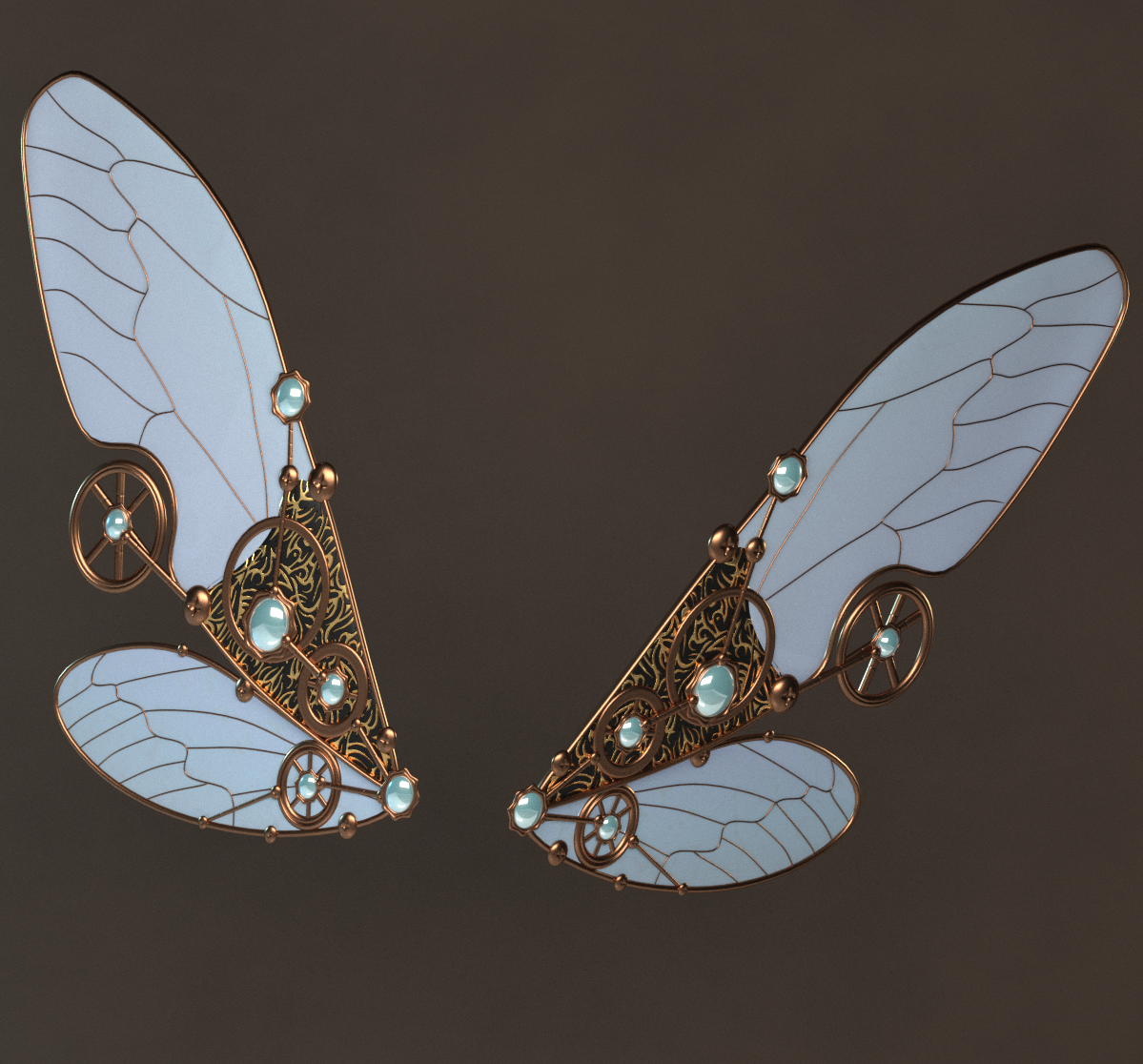 Steampunk Wings by N/A