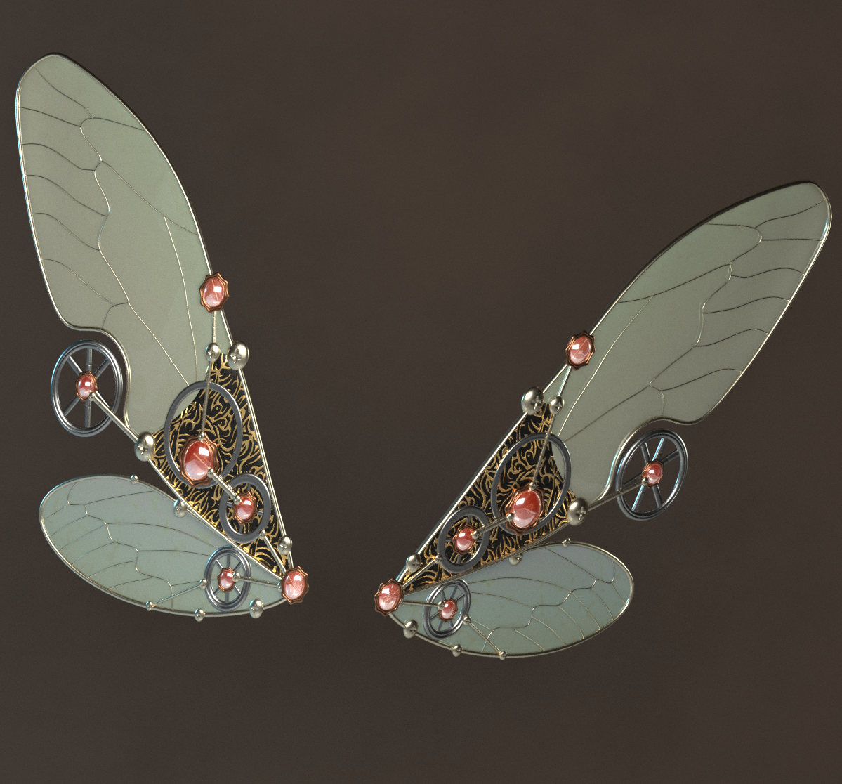 Steampunk Wings by N/A