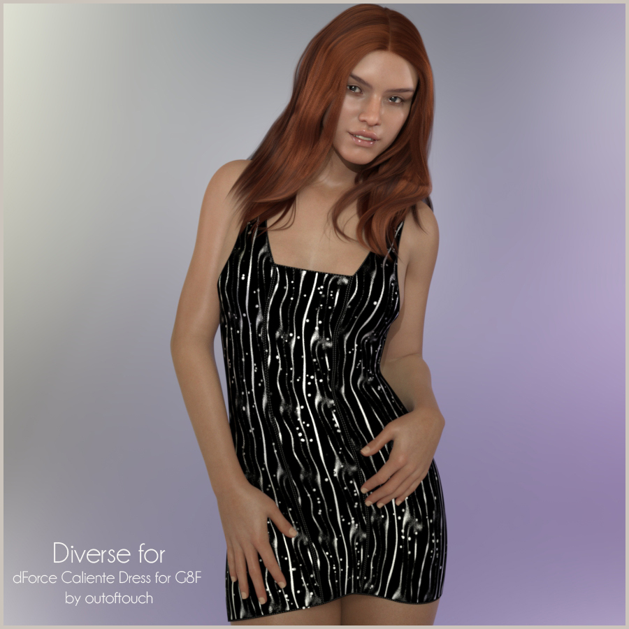 Diverse for Caliente Dress by N/A