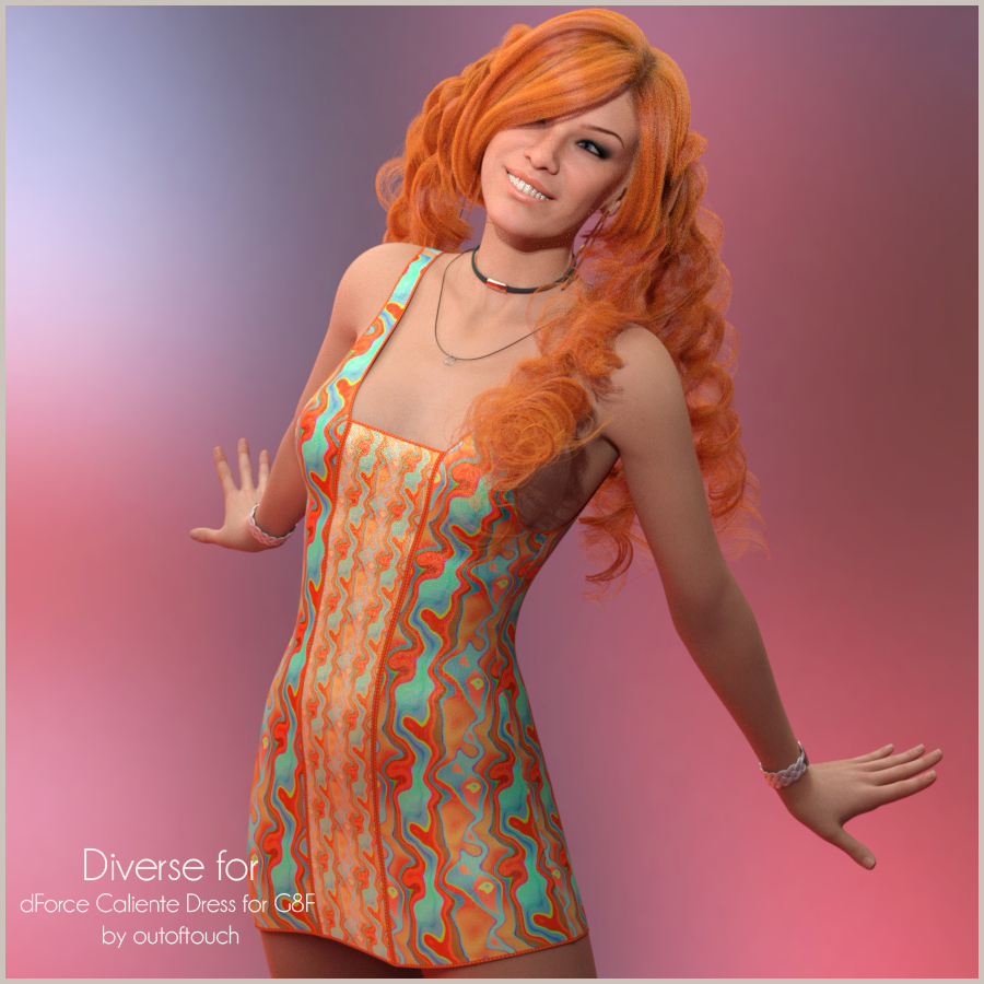 Diverse for Caliente Dress by N/A