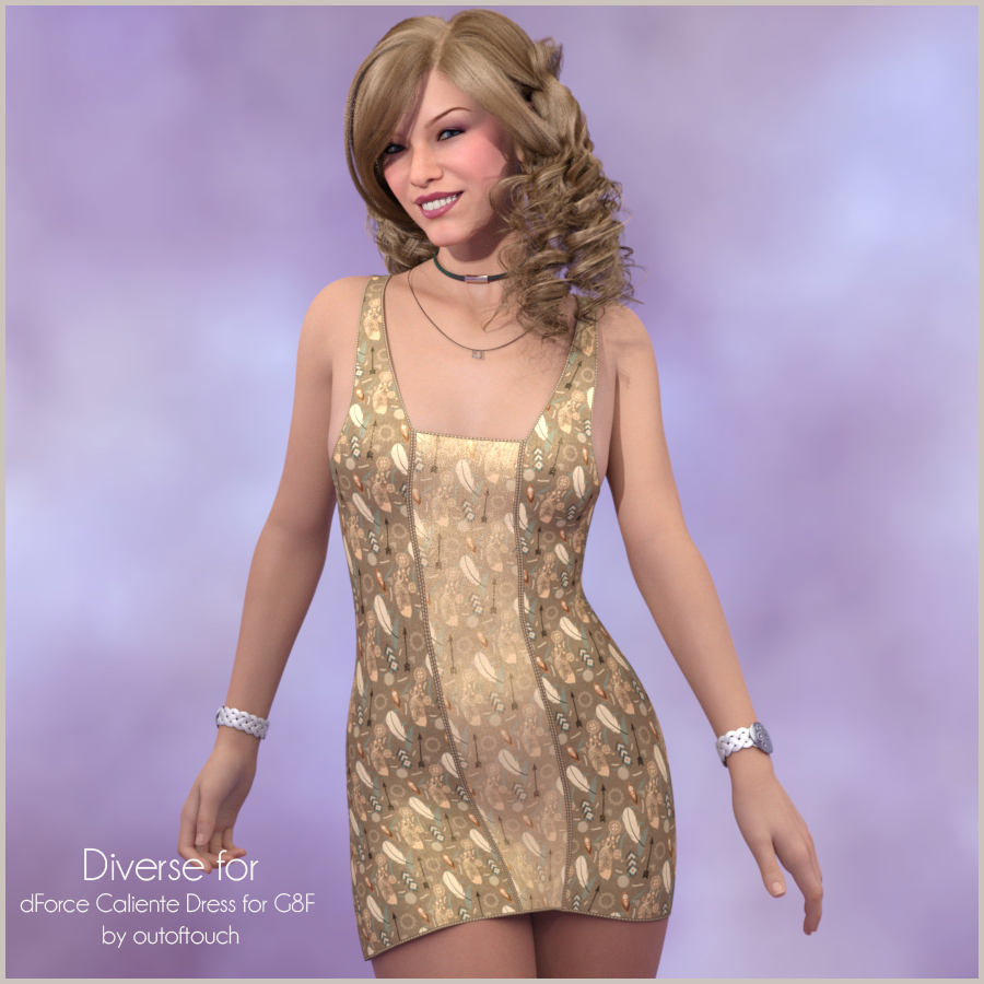 Diverse for Caliente Dress by N/A