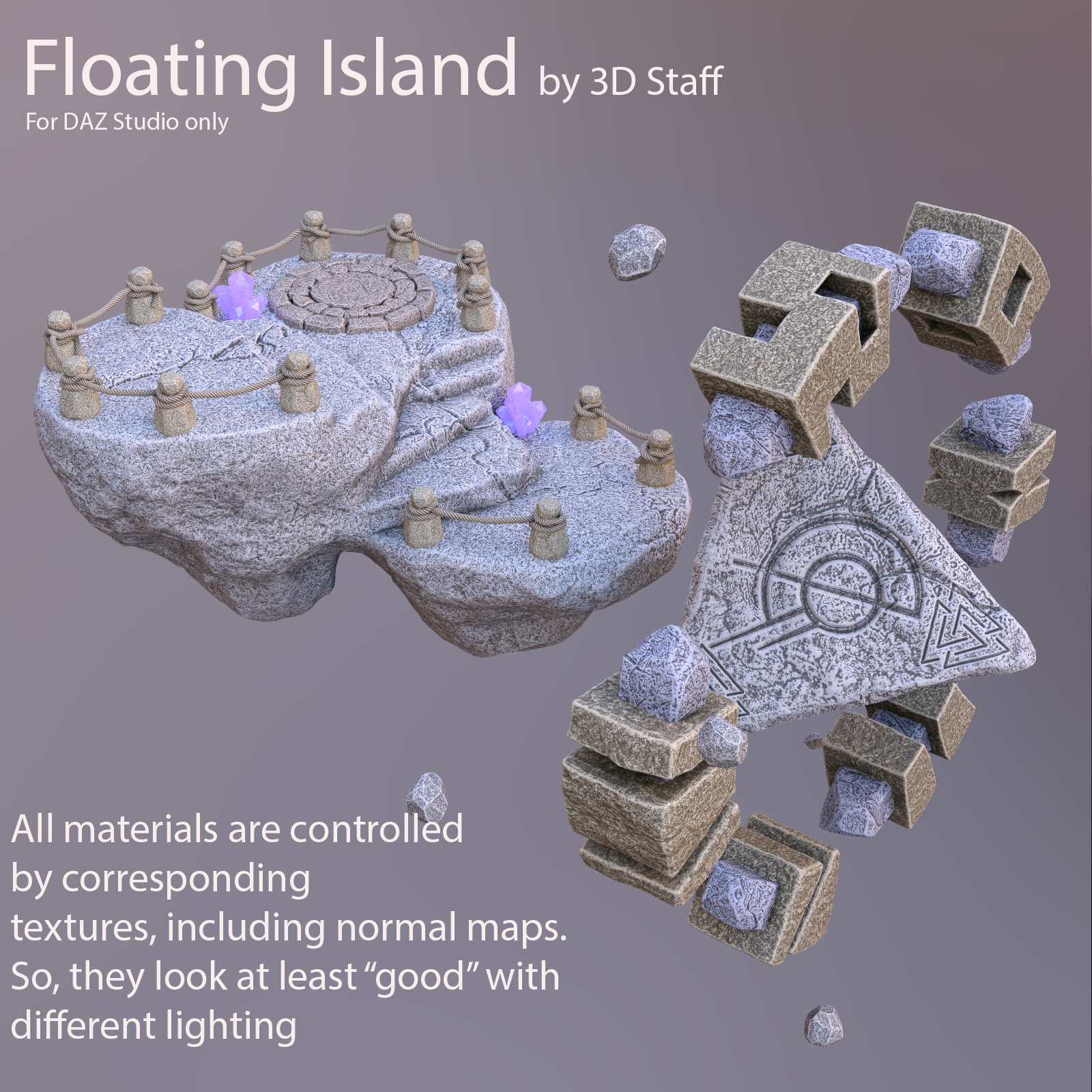 3DStaff Floating Island for DS by N/A