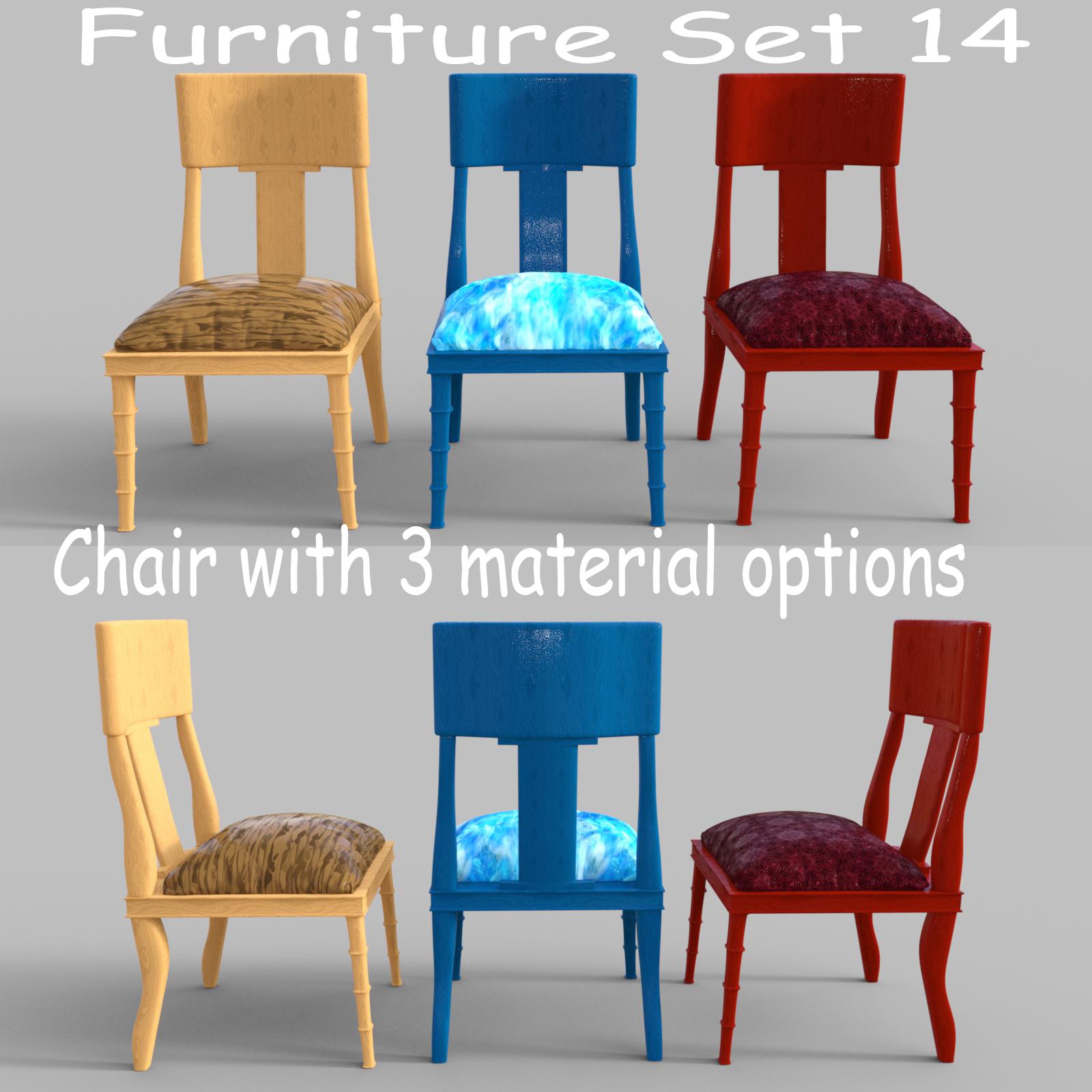 Furniture Set 14 for DAZ Studio by N/A