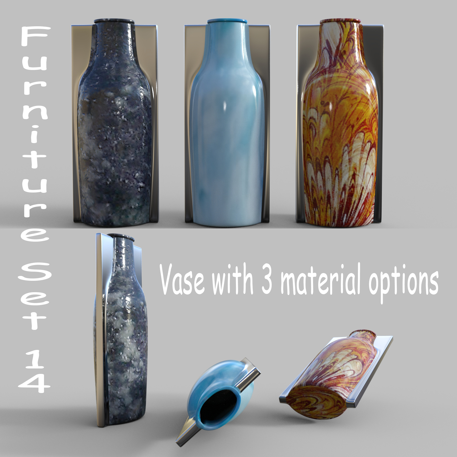 Furniture Set 14 for DAZ Studio by N/A