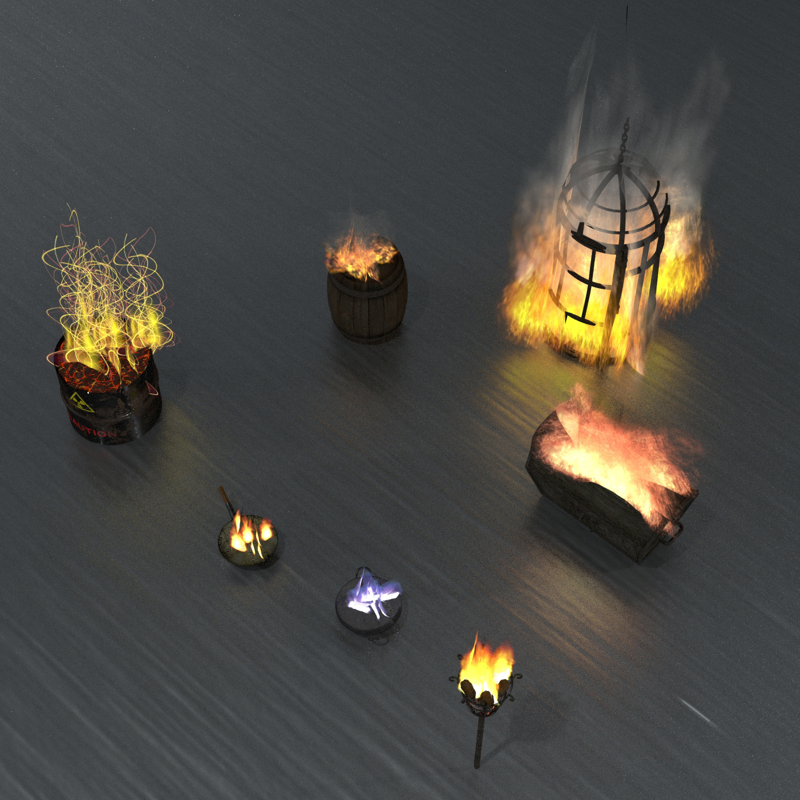 Animated fire and flames by N/A