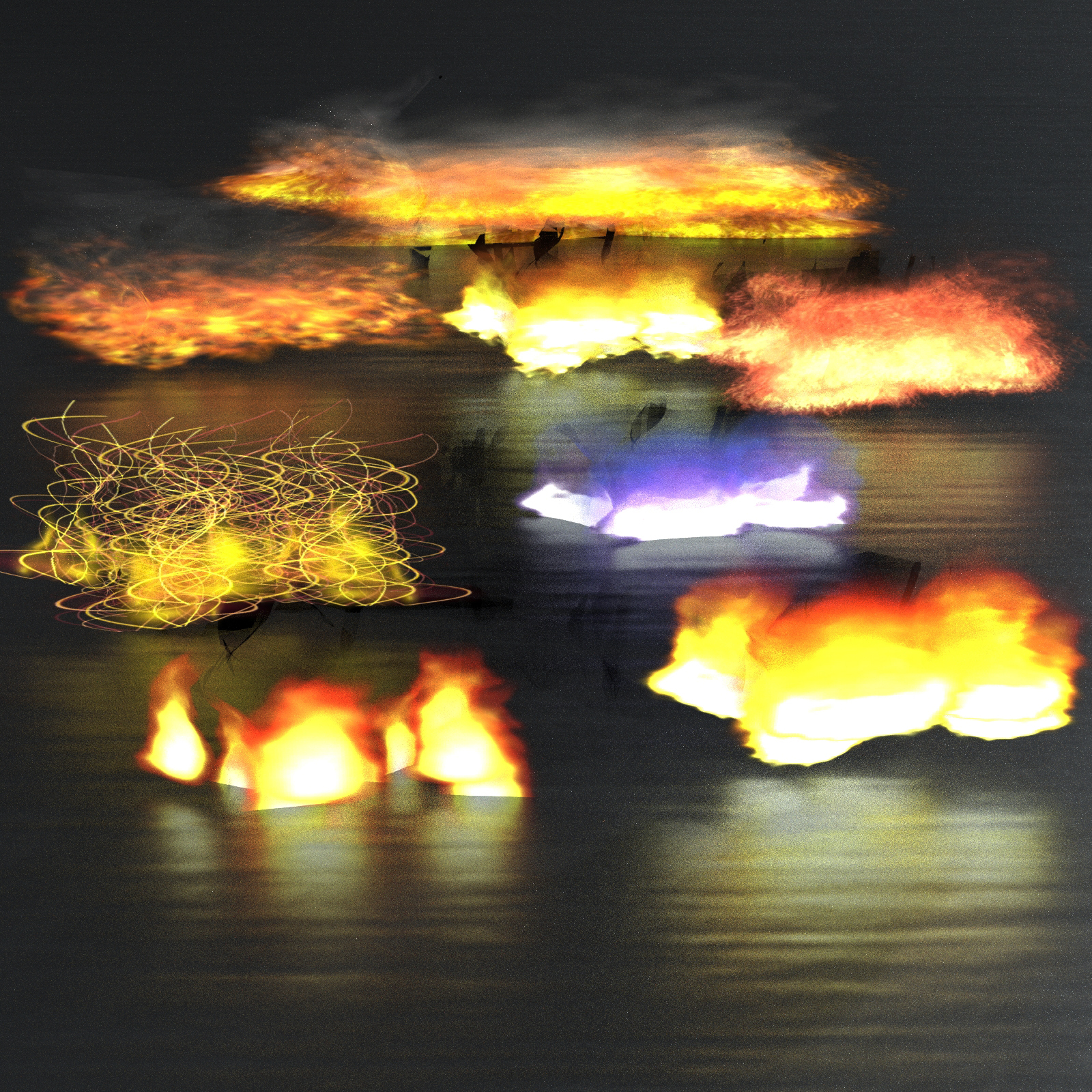 Animated fire and flames by N/A