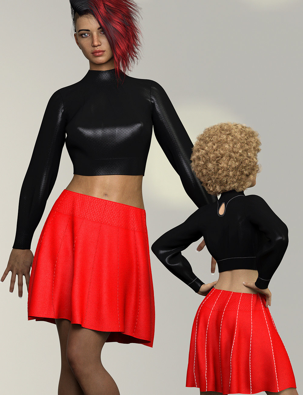 dForce BellasSet for Genesis 8 Female by N/A