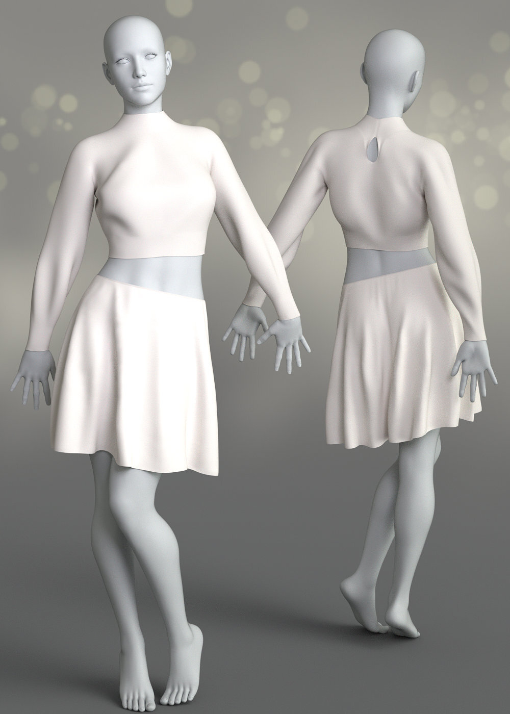 dForce BellasSet for Genesis 8 Female by N/A
