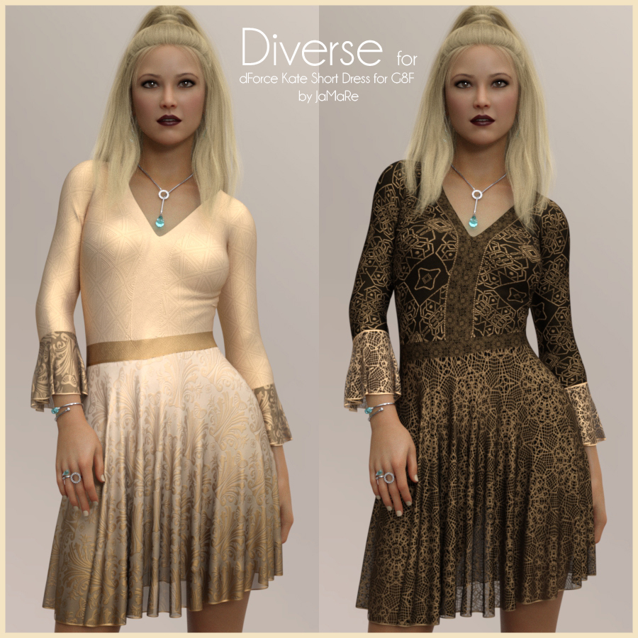 Diverse for dForce Kate Short Dress by N/A